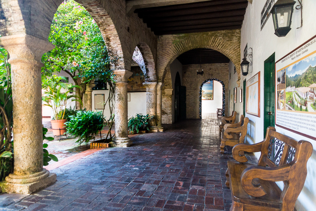 Sony SLT-A65 (SLT-A65V) sample photo. Claustro del ex convento de ntra. sra. de la cande photography