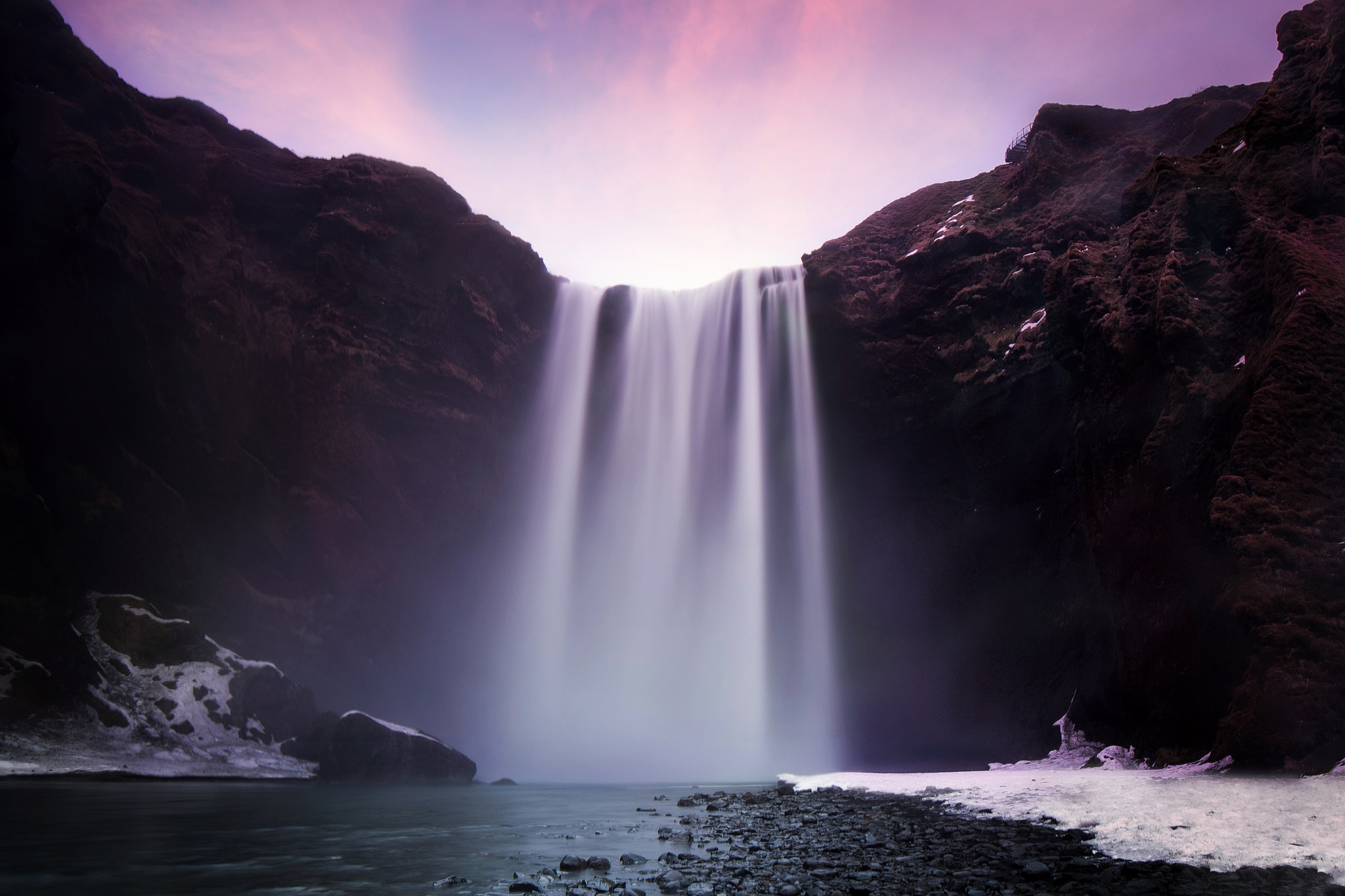 Samyang 14mm F2.8 ED AS IF UMC sample photo. Skogafoss photography