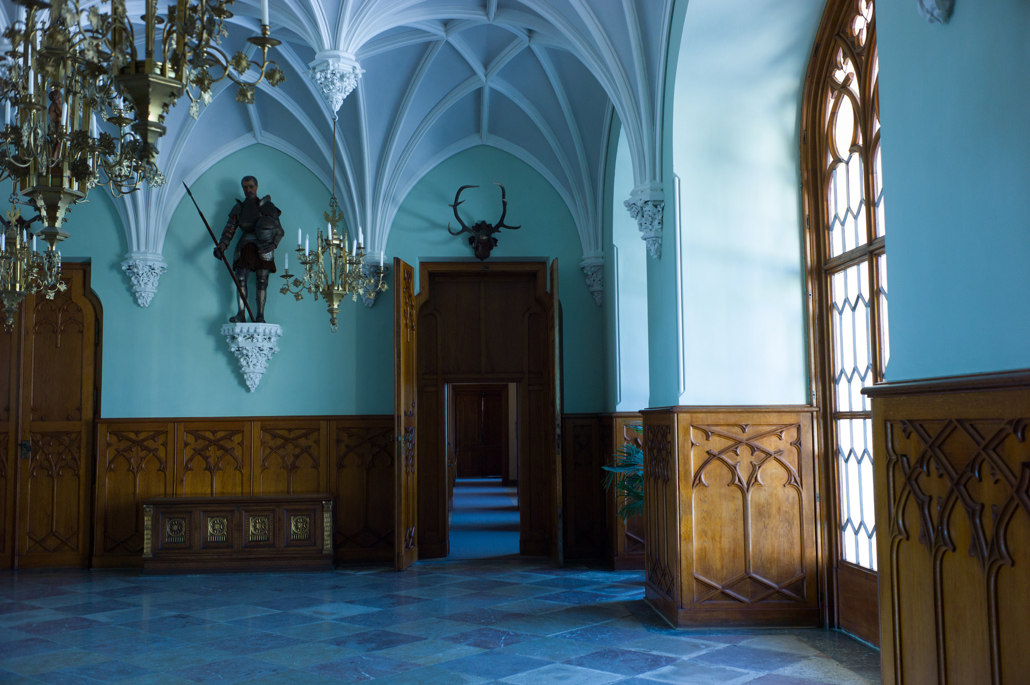 Leica M9 + Leica Summicron-M 35mm F2 ASPH sample photo. Castle lednice interiors photography