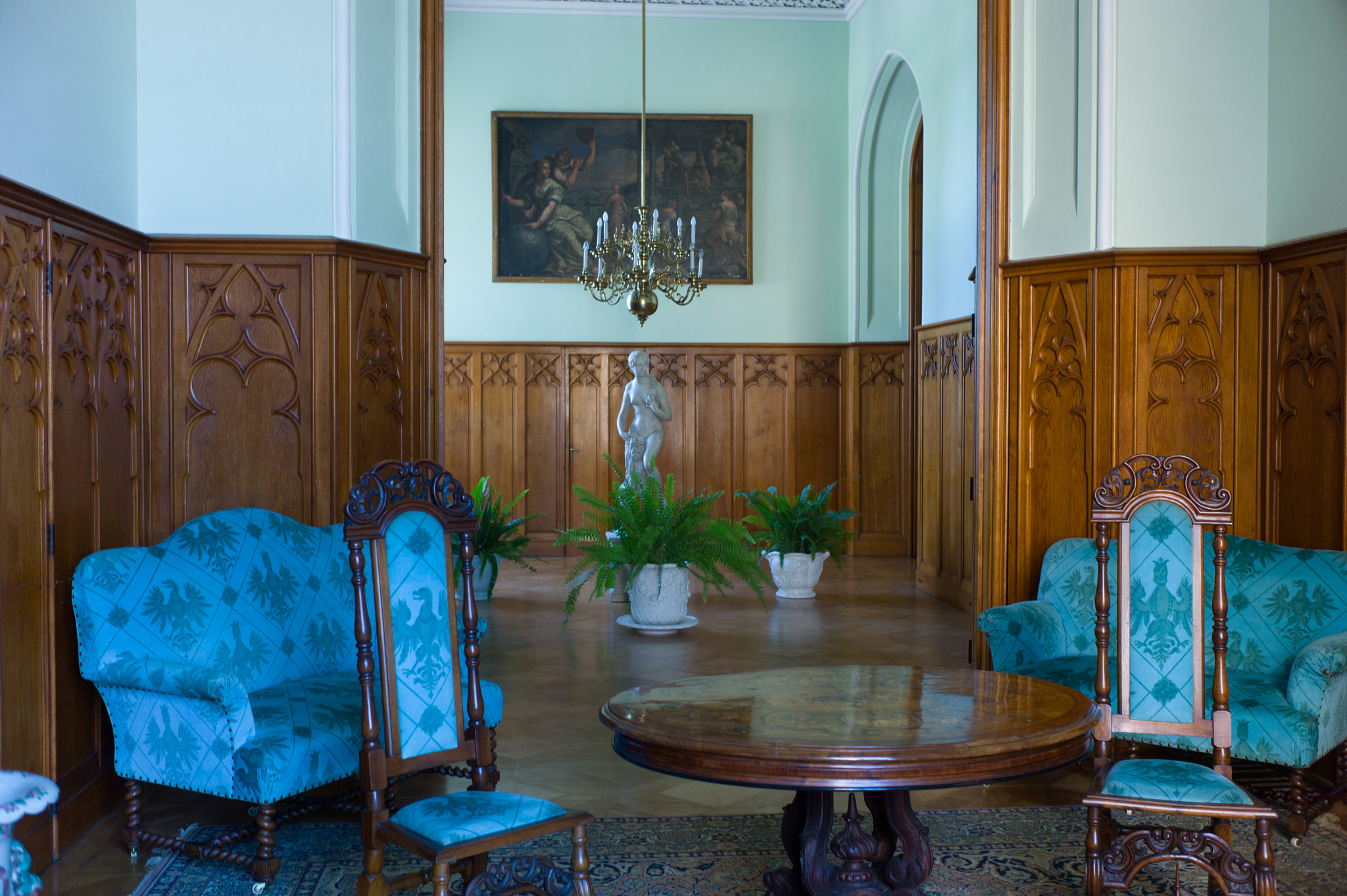 Leica Summicron-M 35mm F2 ASPH sample photo. Castle lednice interiors photography
