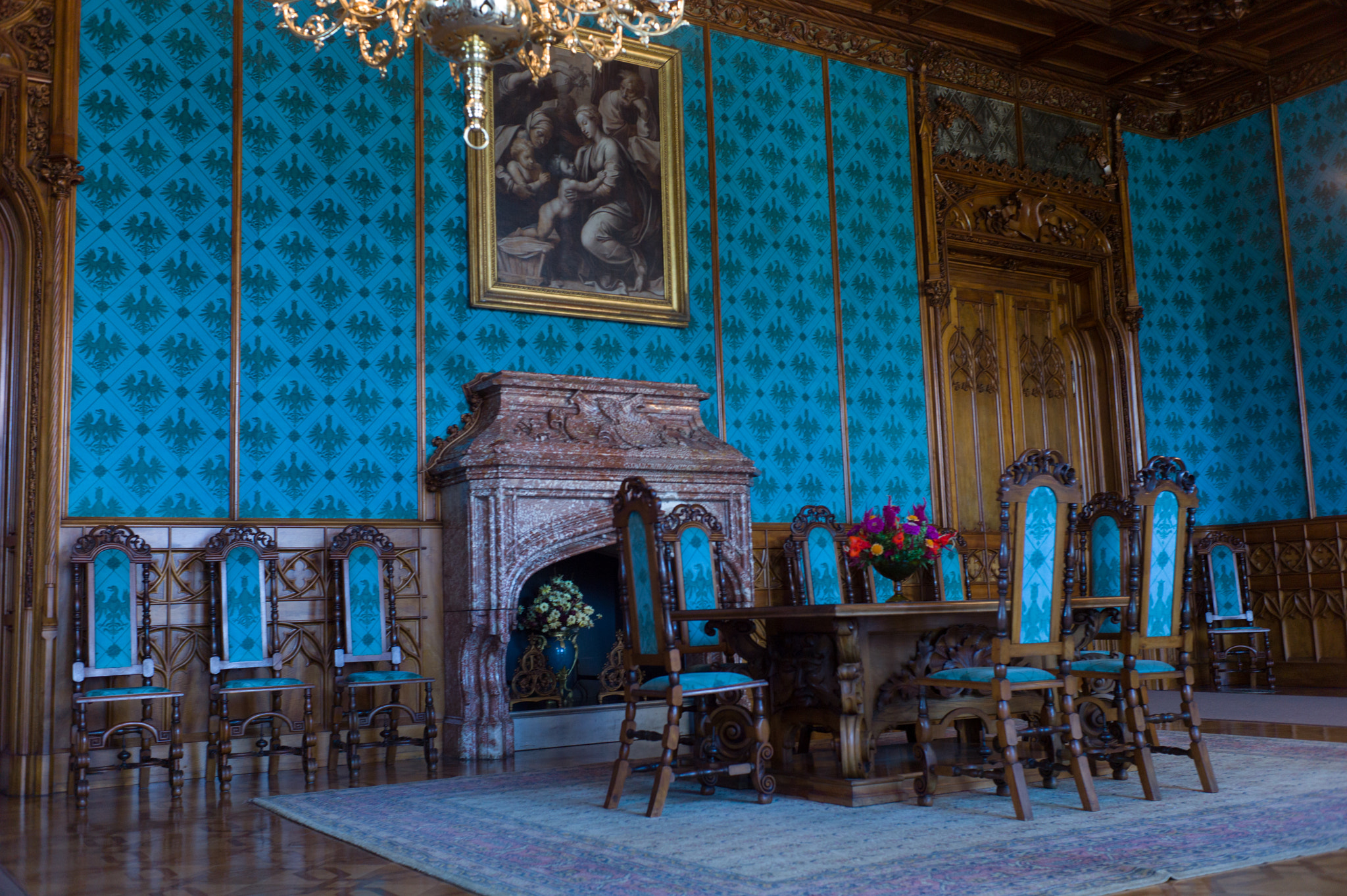 Leica M9 + Leica Summicron-M 35mm F2 ASPH sample photo. Castle lednice interiors photography
