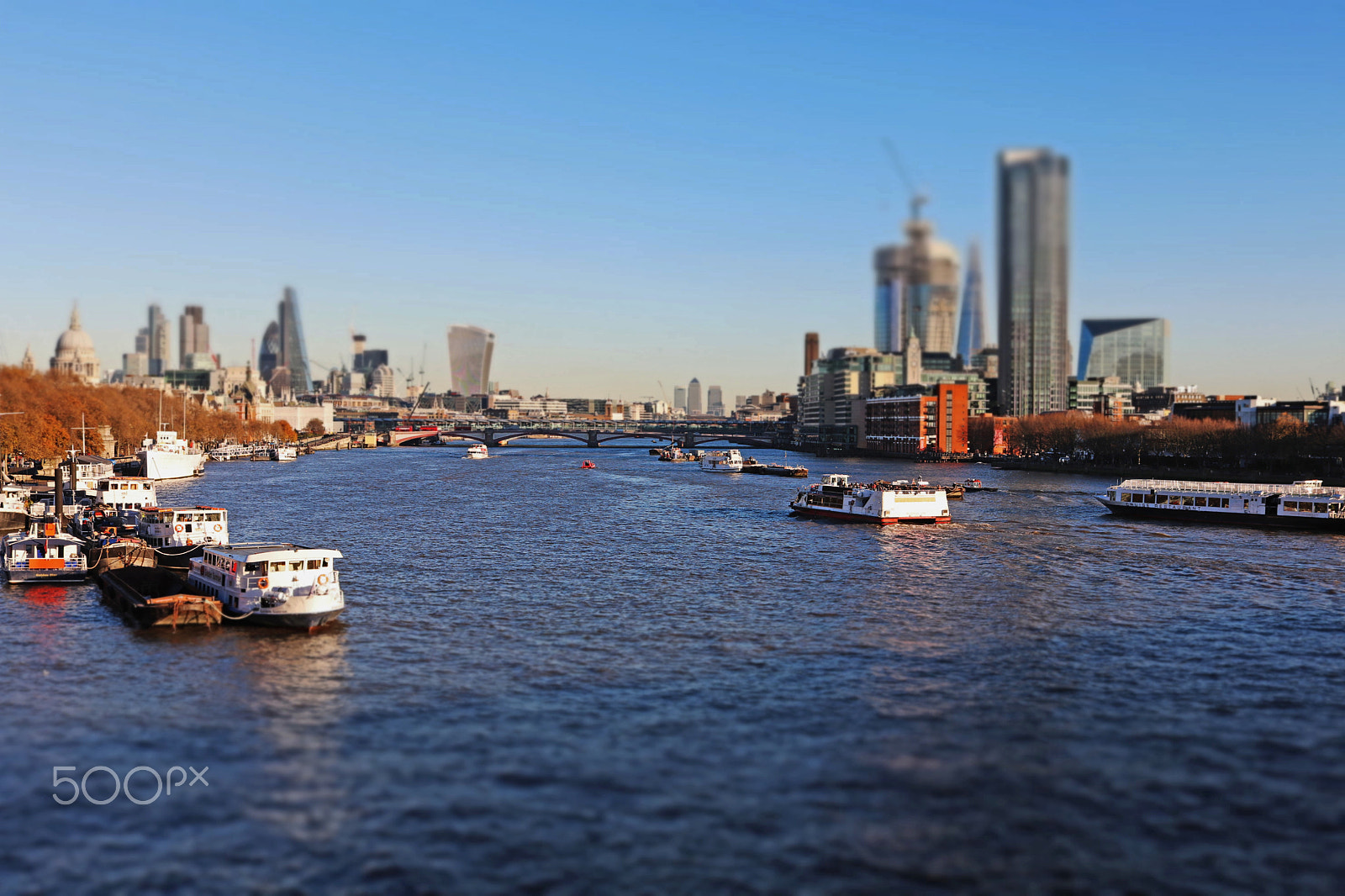 Canon EF-S 24mm F2.8 STM sample photo. Thames minature photography