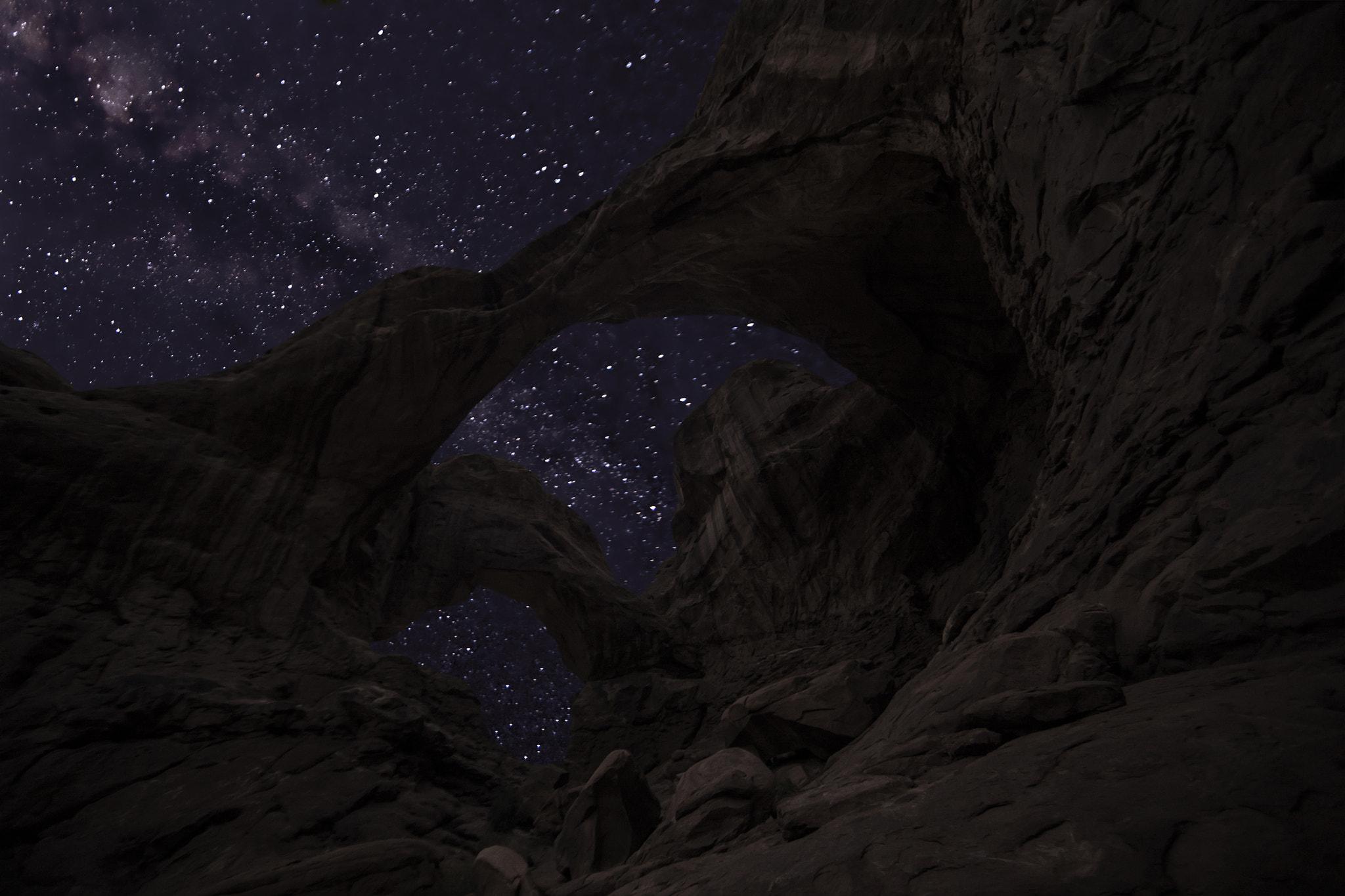 Canon EF 14mm F2.8L II USM sample photo. Arches nationalpark - double arche photography