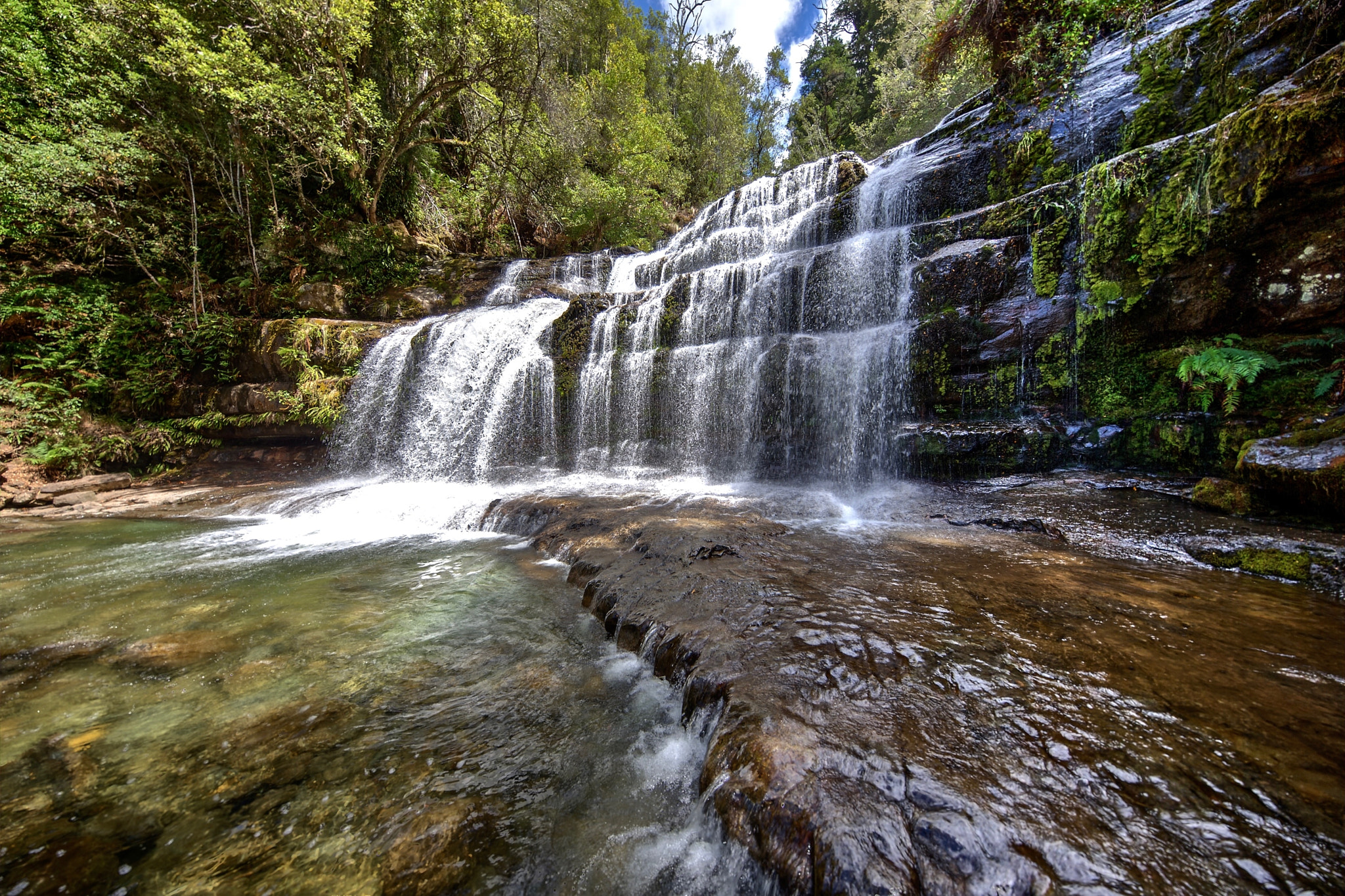 Canon EOS-1D X + Canon EF 11-24mm F4L USM sample photo. "base of the falls" photography