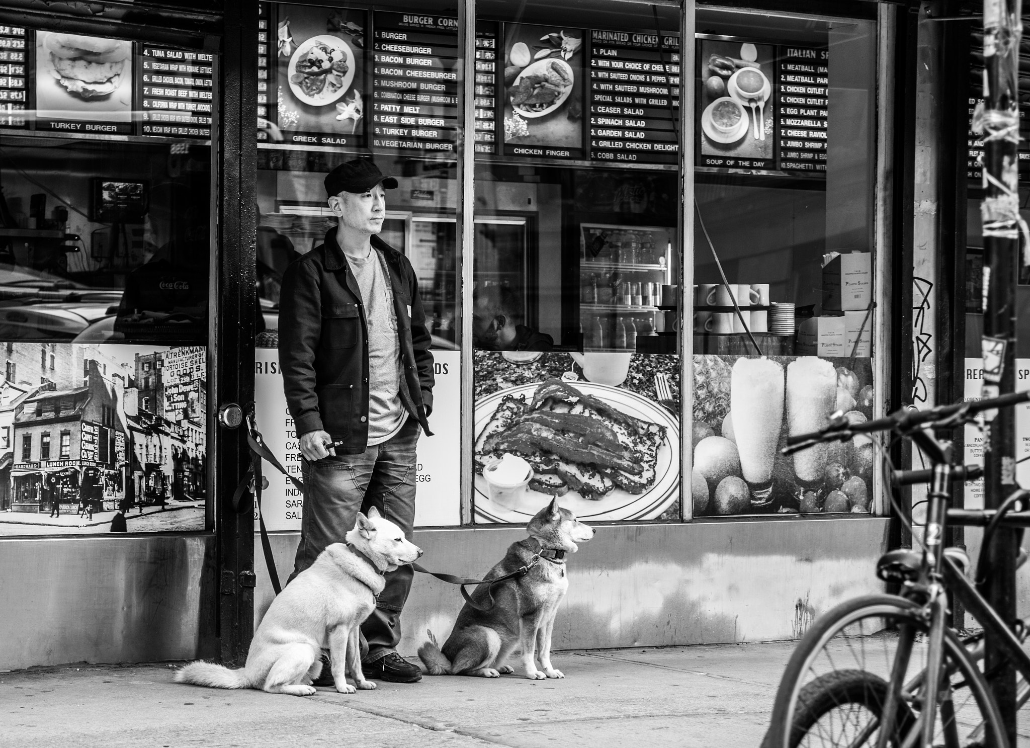 Canon EOS 5D Mark IV sample photo. Man and his dogs photography