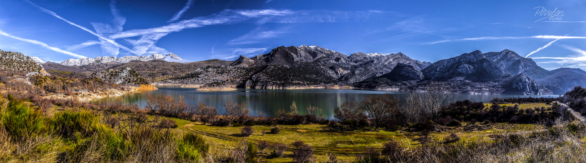 Sony SLT-A68 + Tamron 16-300mm F3.5-6.3 Di II VC PZD Macro sample photo. Embalse de barrios de luna 4 img pano photography