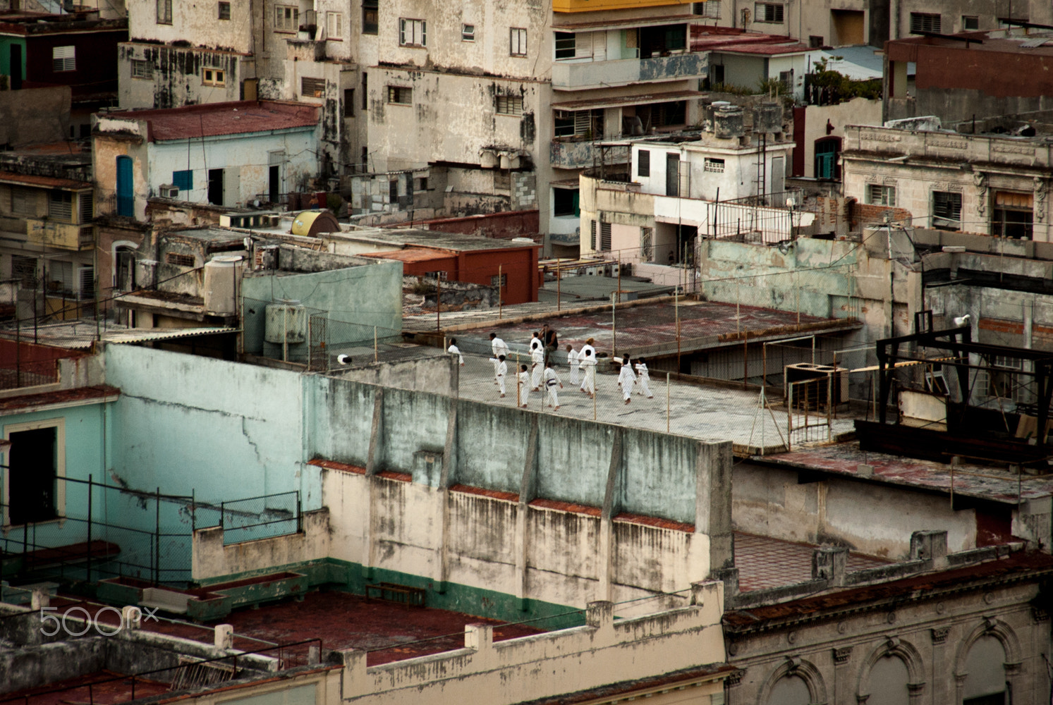 Nikon D70 sample photo. The rooftops--havana's second city photography