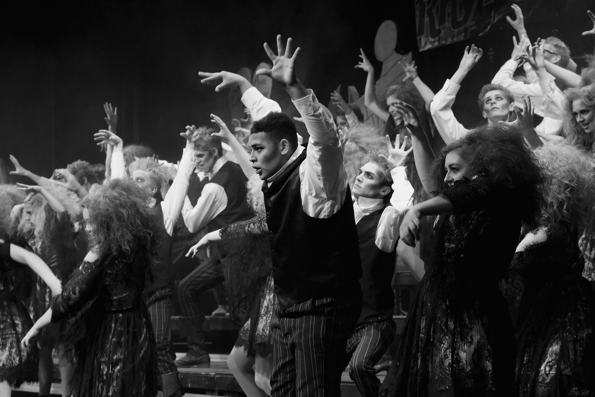 Canon EF 24-70mm F2.8L II USM sample photo. Zombie show choir photography