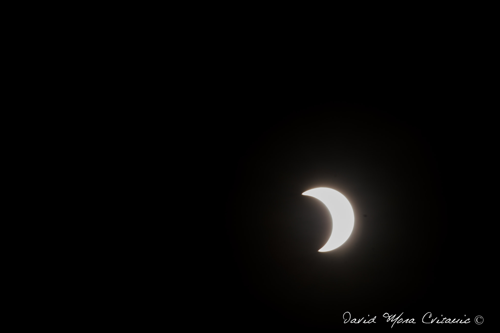Canon EOS 1100D (EOS Rebel T3 / EOS Kiss X50) sample photo. Eclipse photography