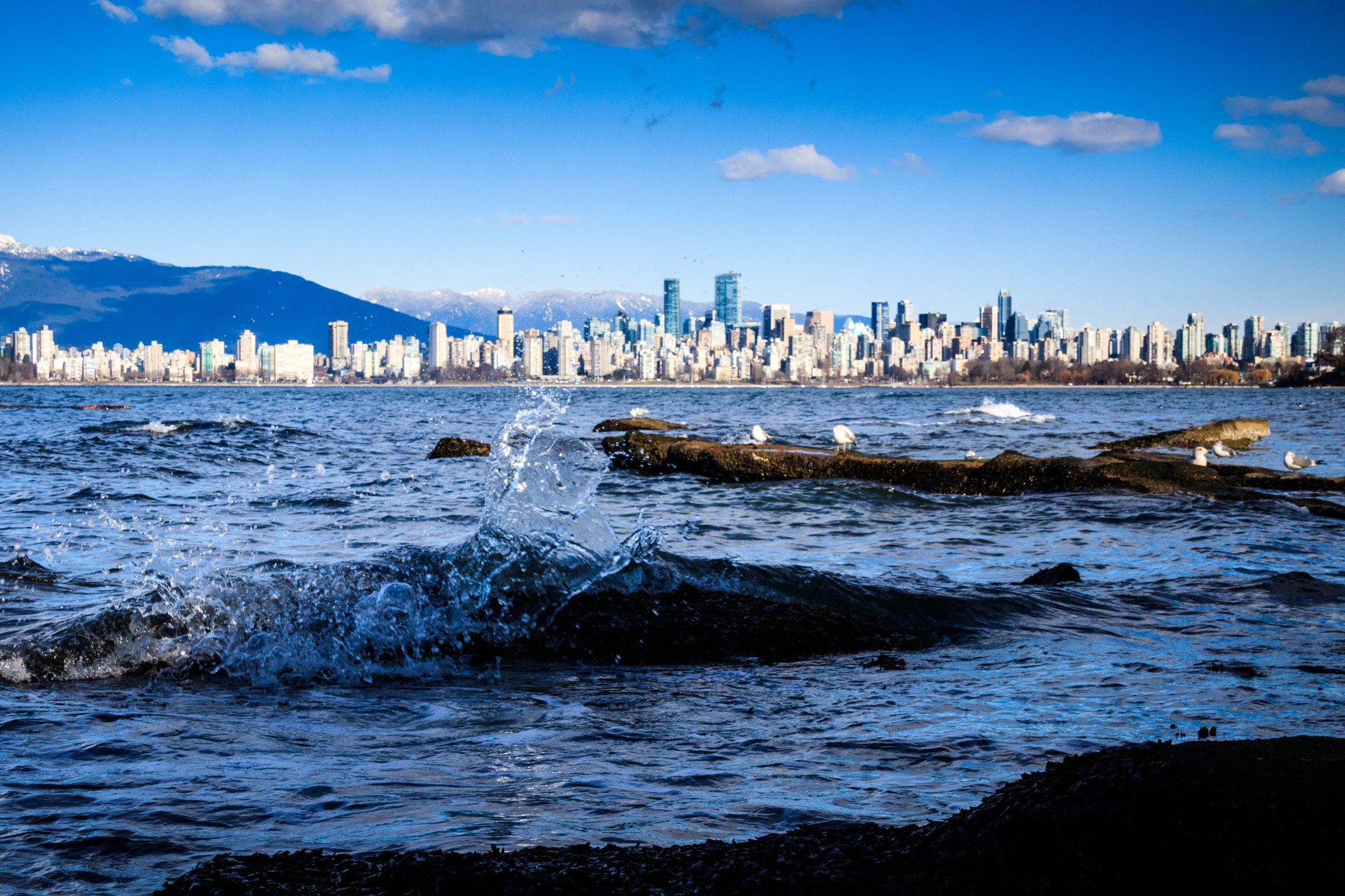 Sigma 18-250mm F3.5-6.3 DC OS HSM sample photo. Breaking waves photography