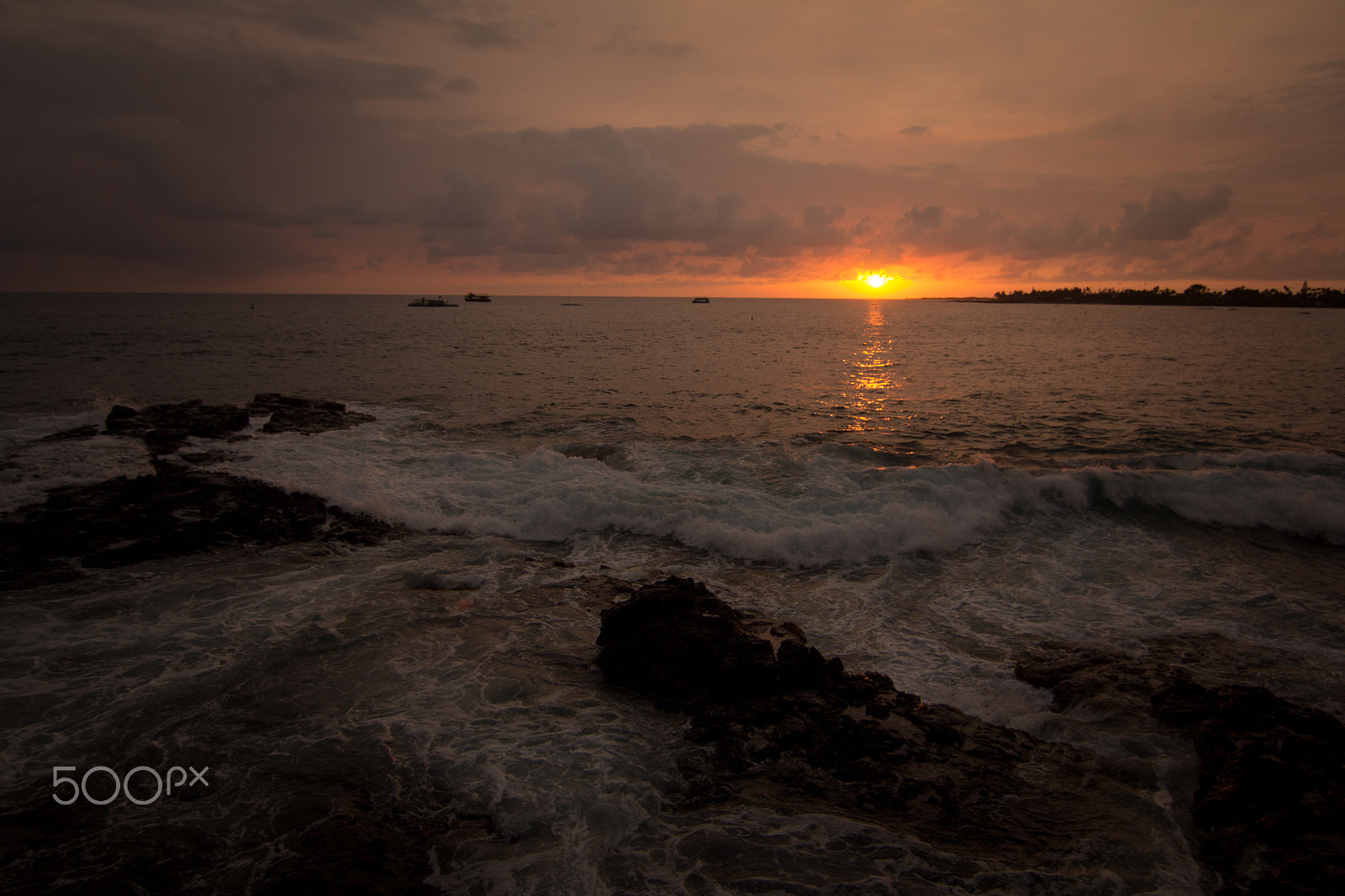 Canon EOS 60D sample photo. Kona sunset photography