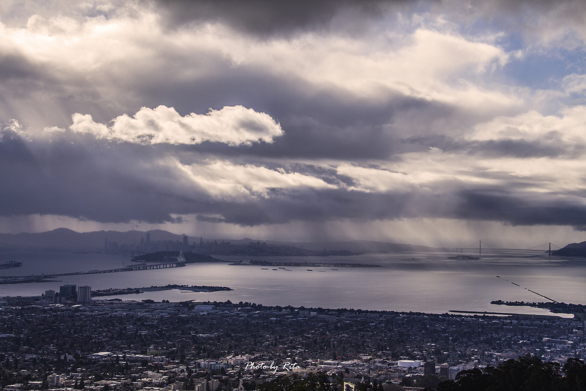 Canon EF-S 18-200mm F3.5-5.6 IS sample photo. Too much storm hits around bay area photography