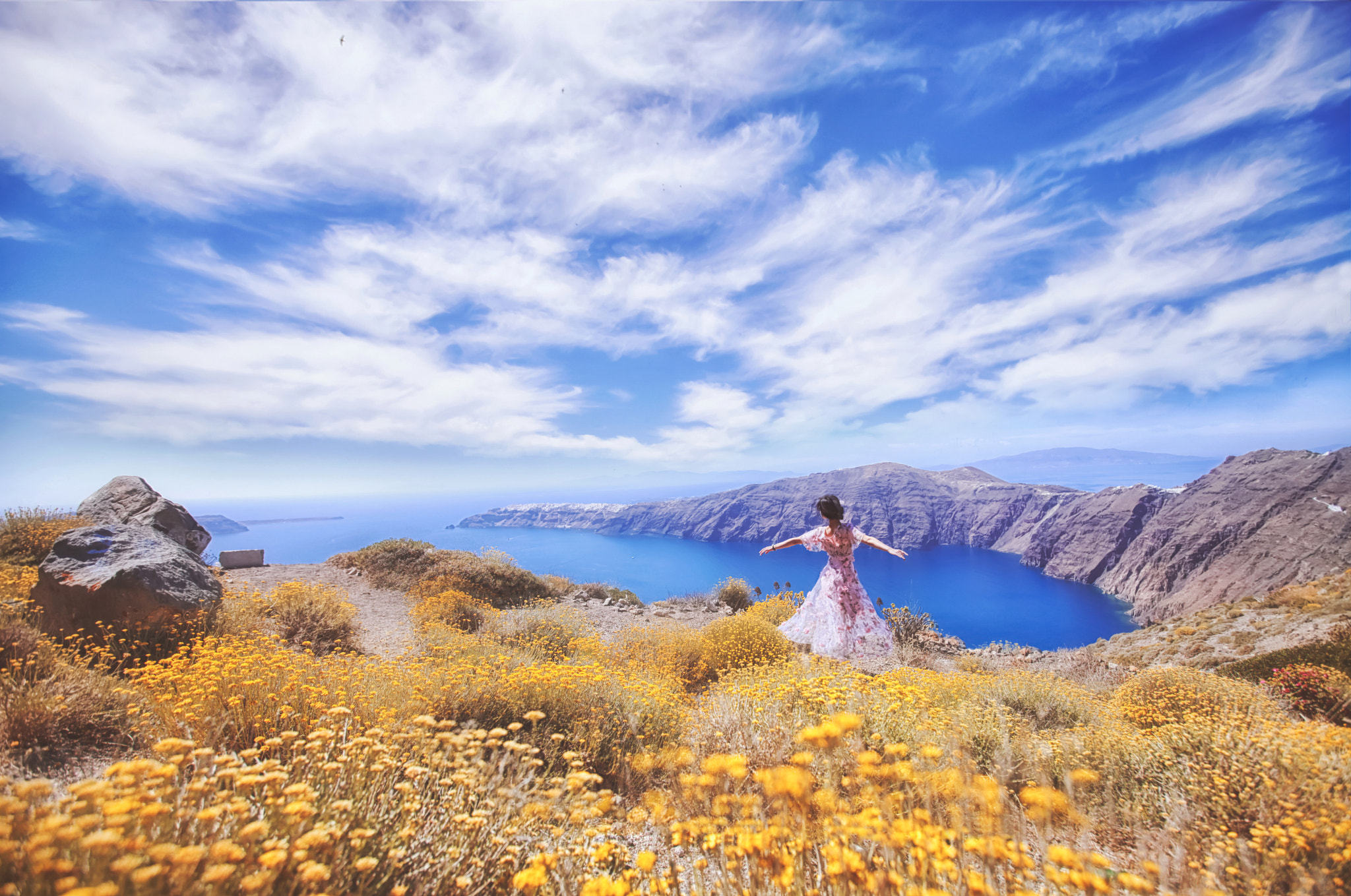 Canon EF 16-35mm F2.8L USM sample photo. Aegean blue photography