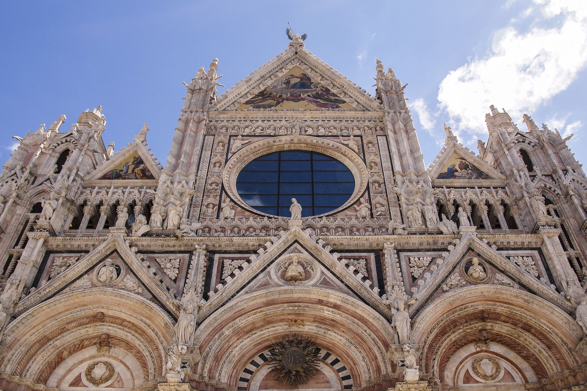 Sony SLT-A58 sample photo. Siena cathedral photography
