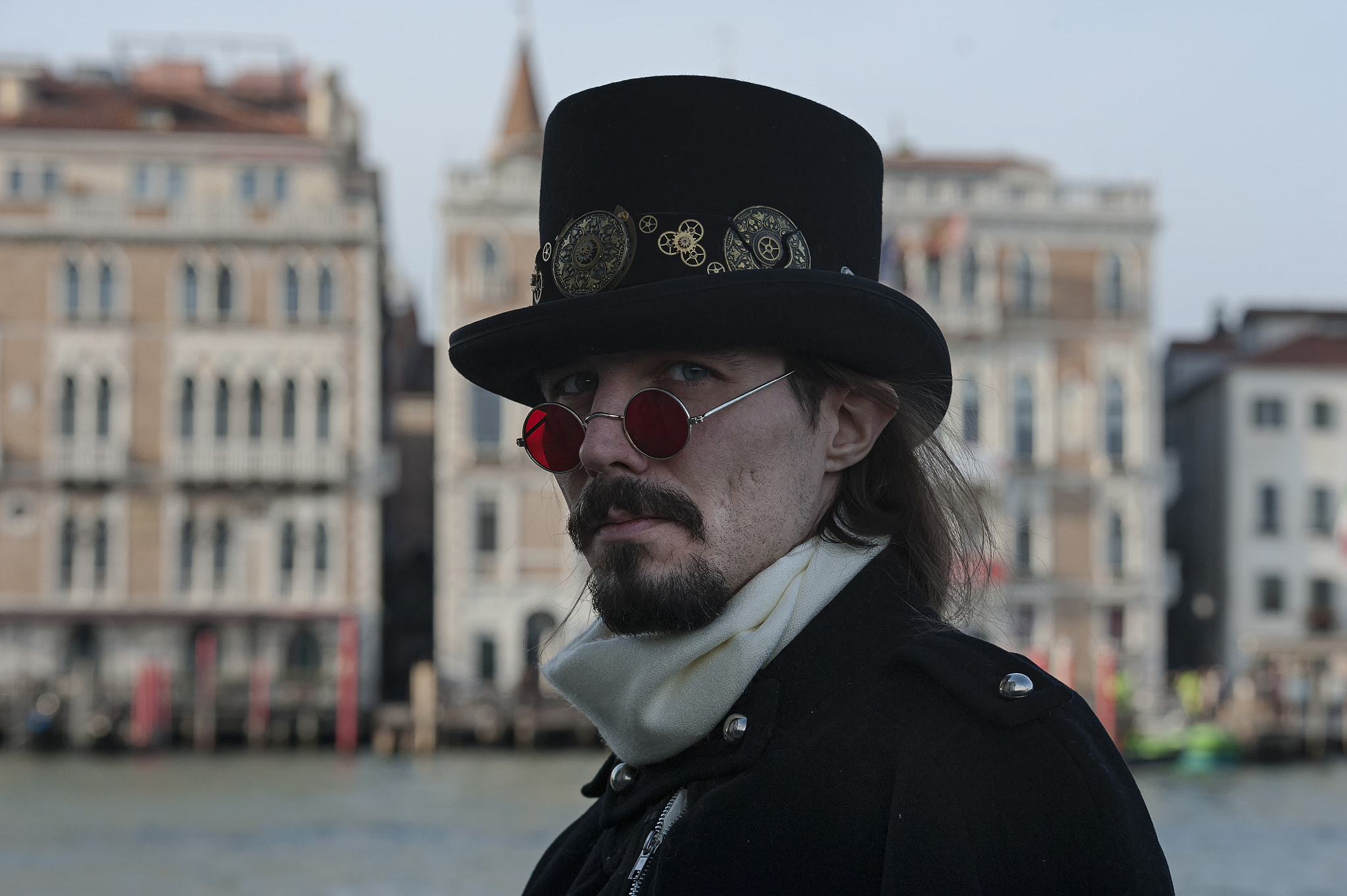 Nikon D700 + Sigma 70-200mm F2.8 EX DG OS HSM sample photo. Steampunk  venise photography