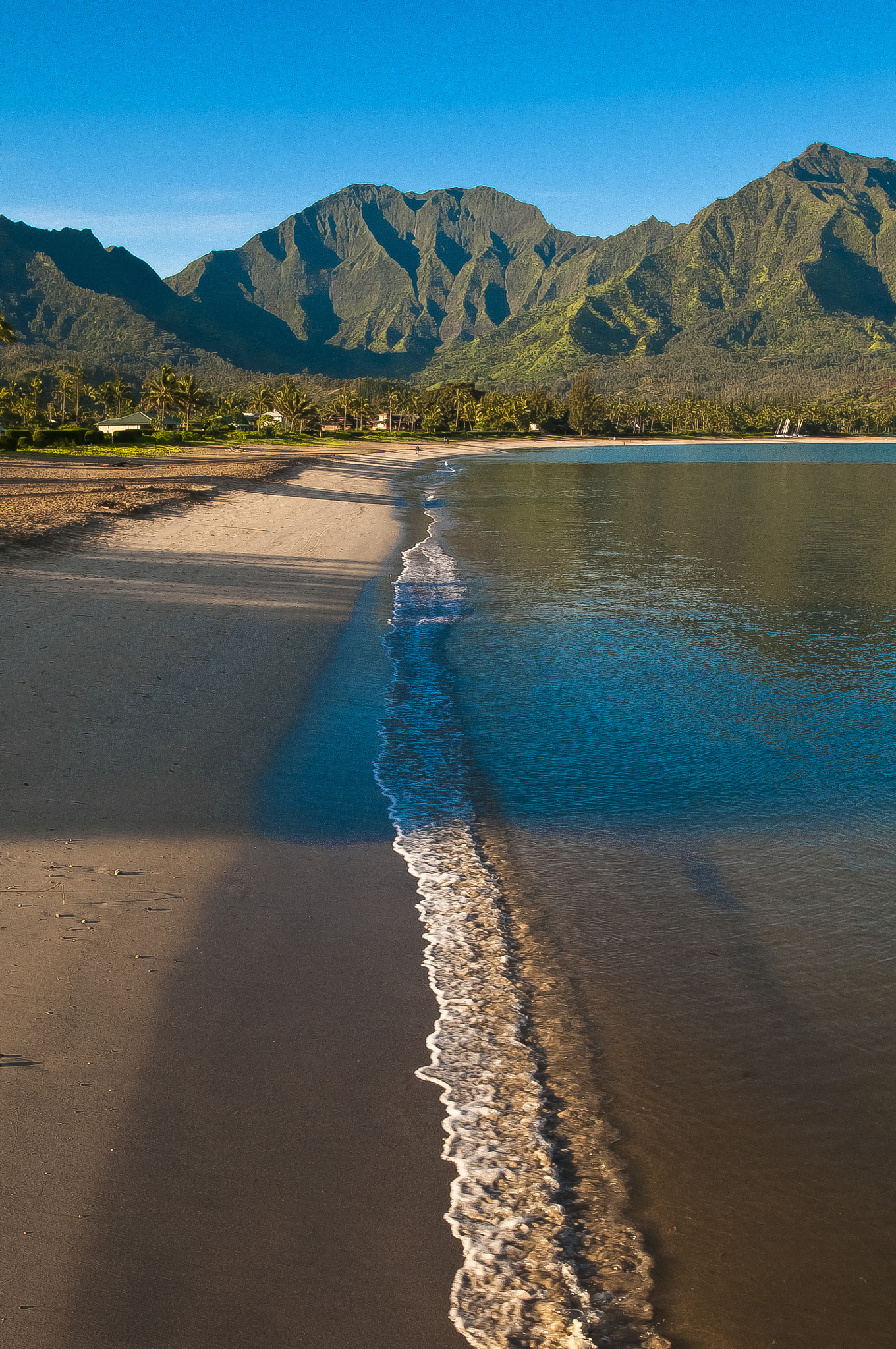 Nikon D300S sample photo. Hanalei bay morning 1 photography