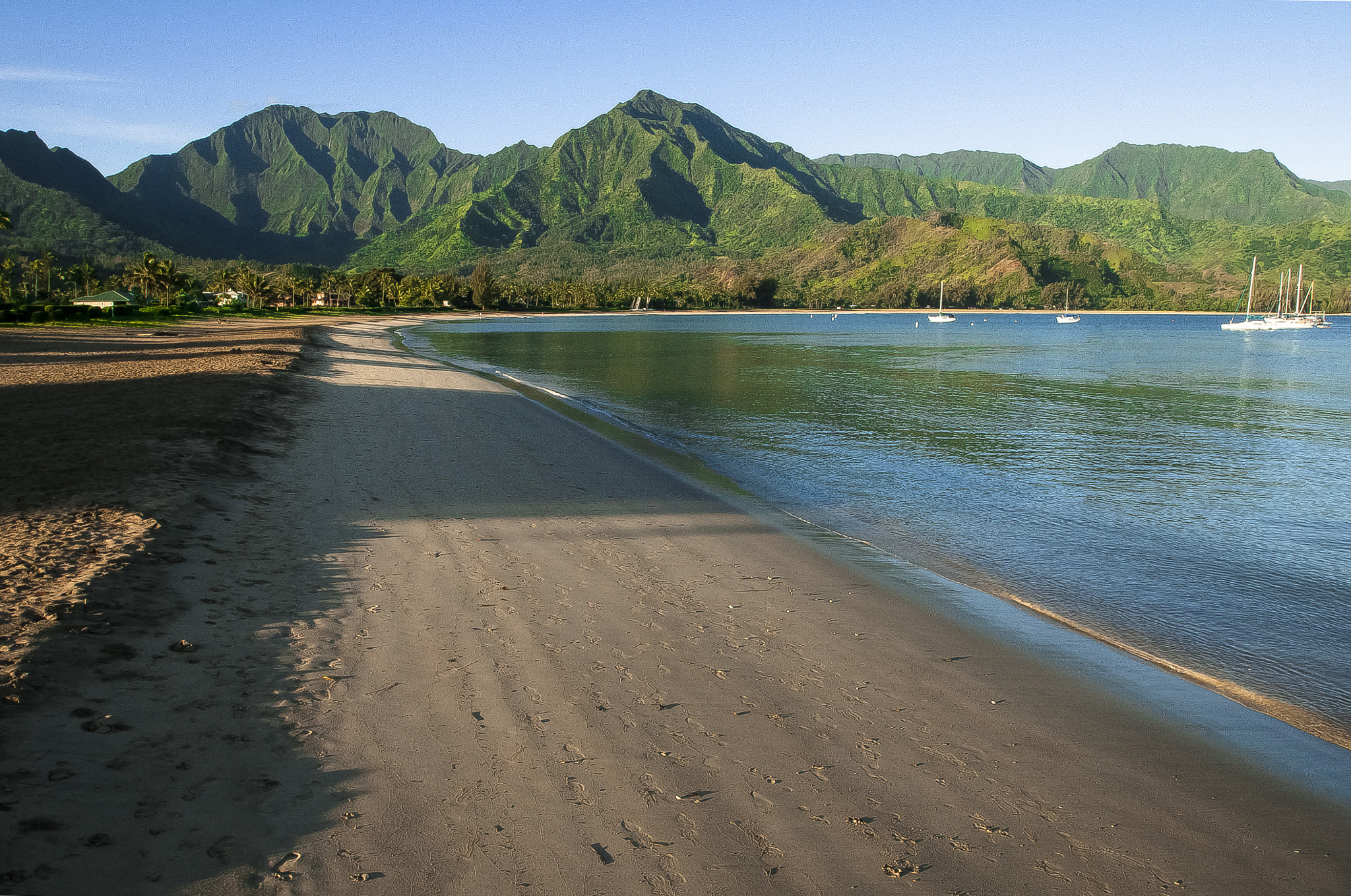 Nikon D300S sample photo. Hanalei bay morning 2 photography