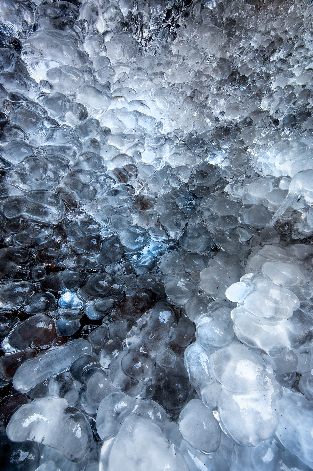 Nikon D700 sample photo. Ice bubbles photography