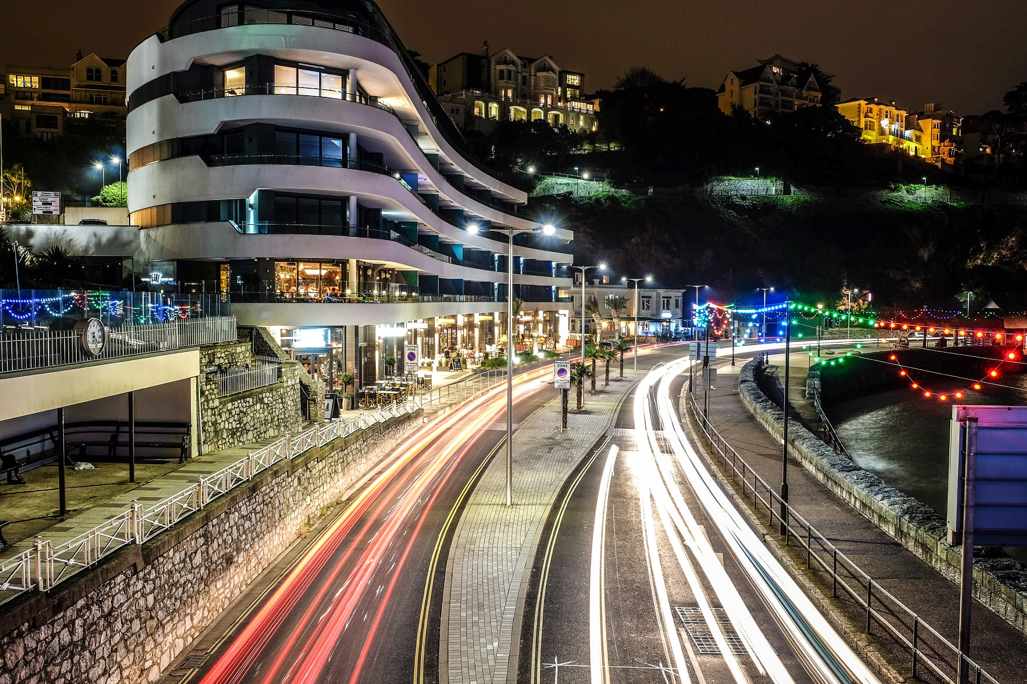 Fujifilm X-E2S + Fujifilm XF 18-55mm F2.8-4 R LM OIS sample photo. Car trails... photography