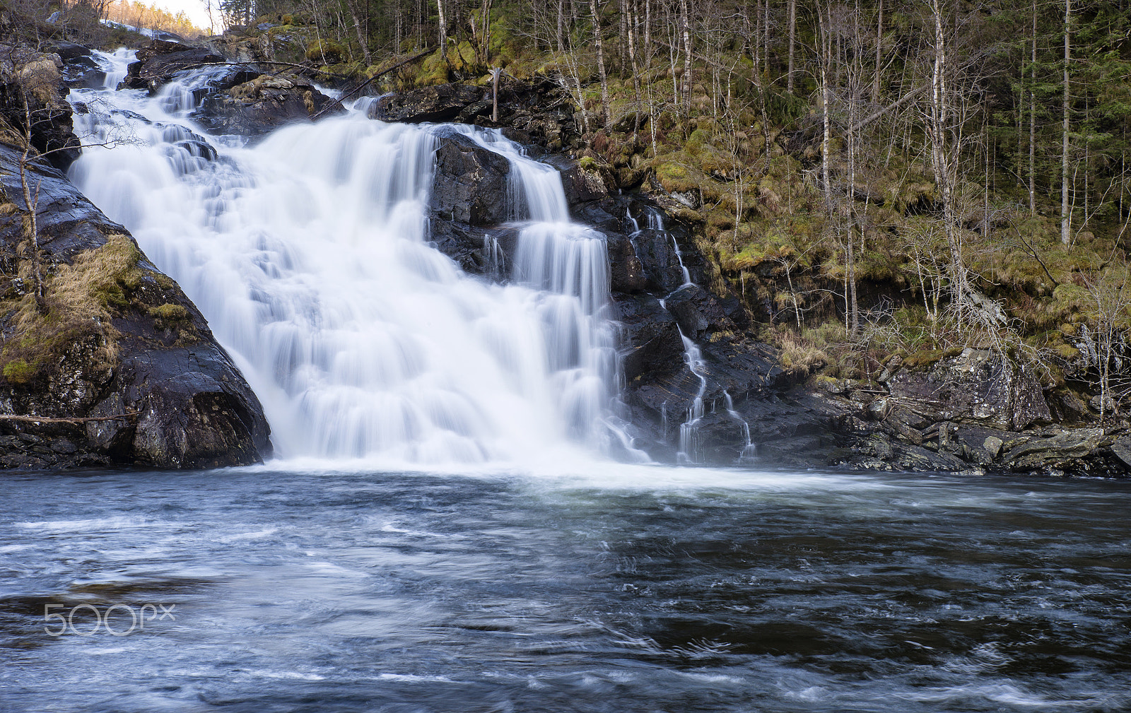 Sony a99 II sample photo. Waterfall photography