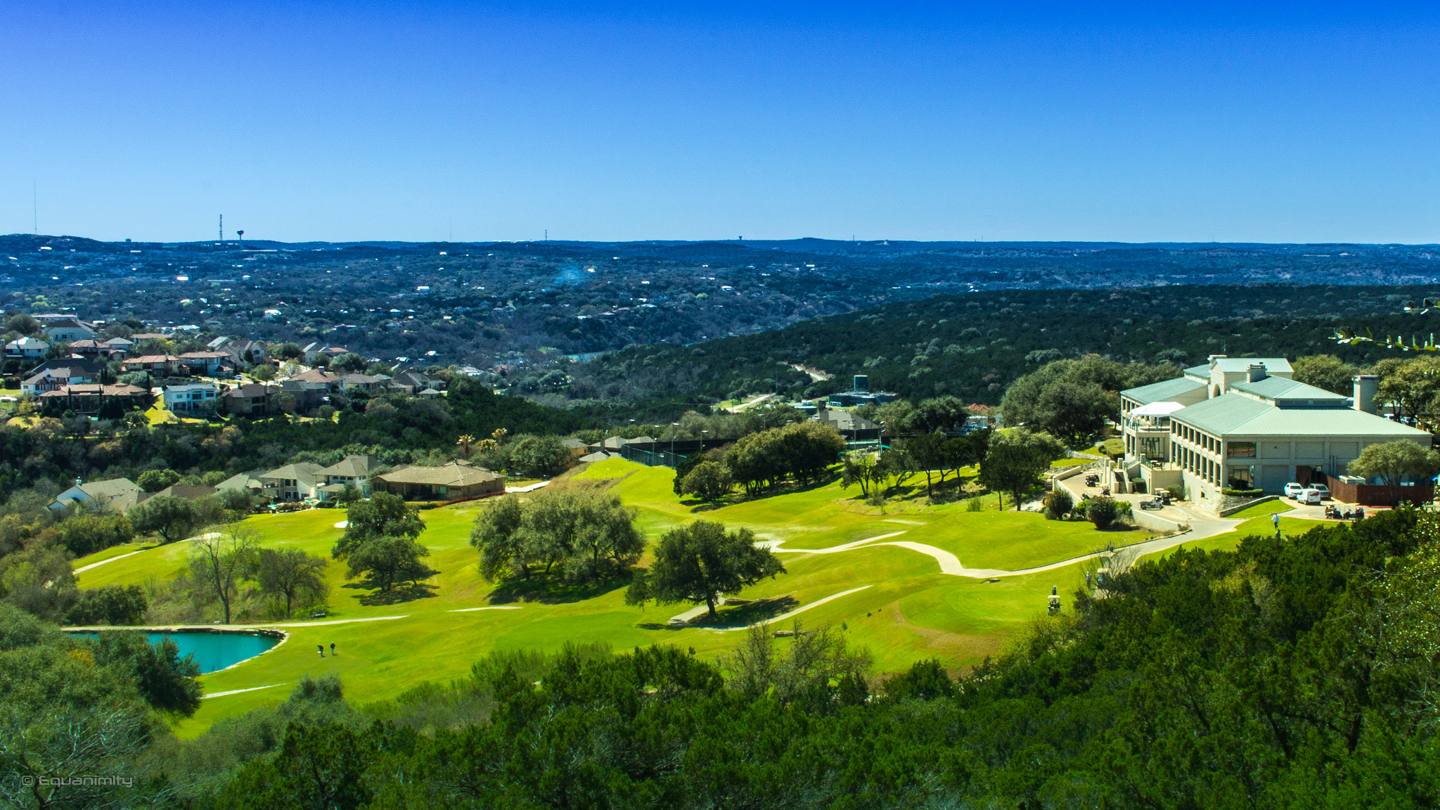 Canon EF-S 24mm F2.8 STM sample photo. Golf course photography