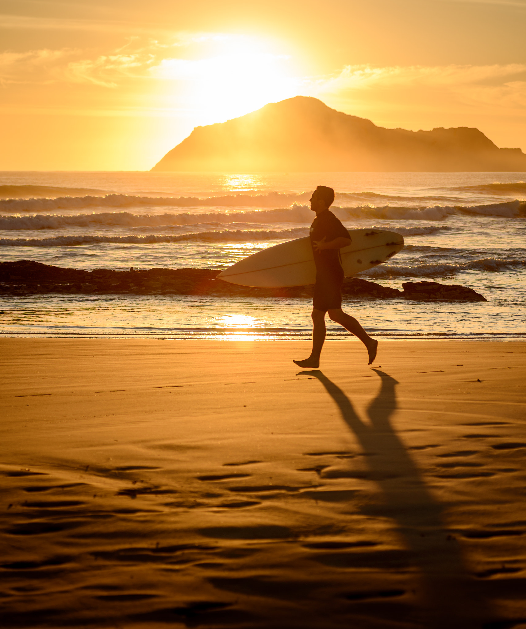 Nikon D800 sample photo. The golden surfer photography