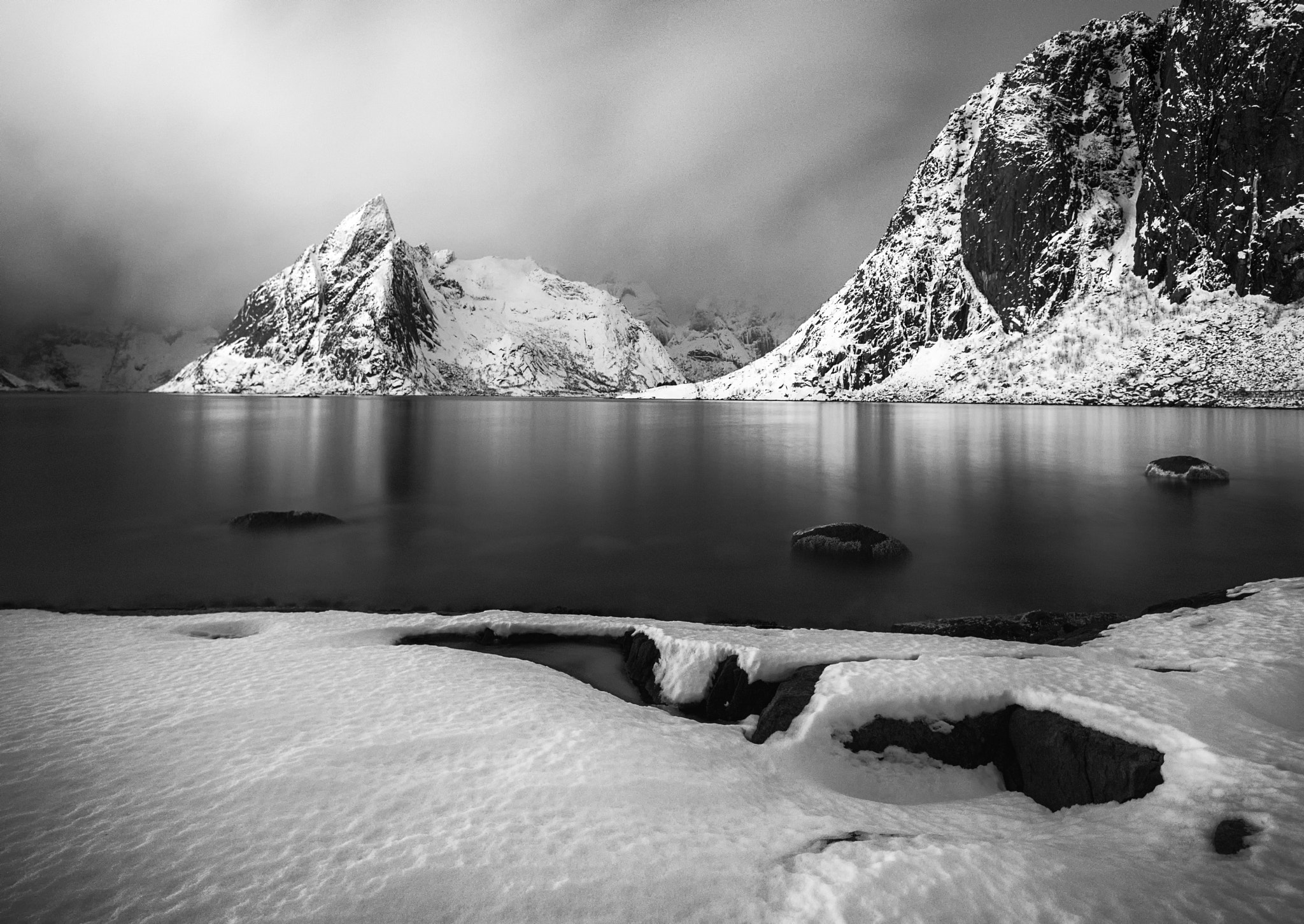 Sony a7R + Samyang AF 14mm F2.8 FE sample photo. Cold exposure photography