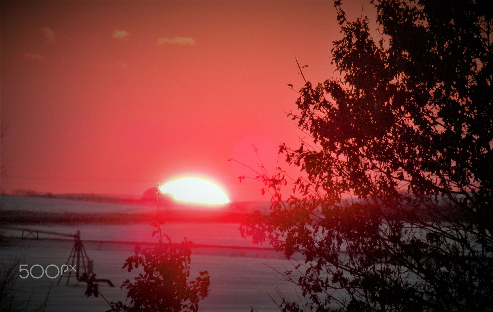 Olympus SZ-14 sample photo. Wisconsin sunset - 1 photography