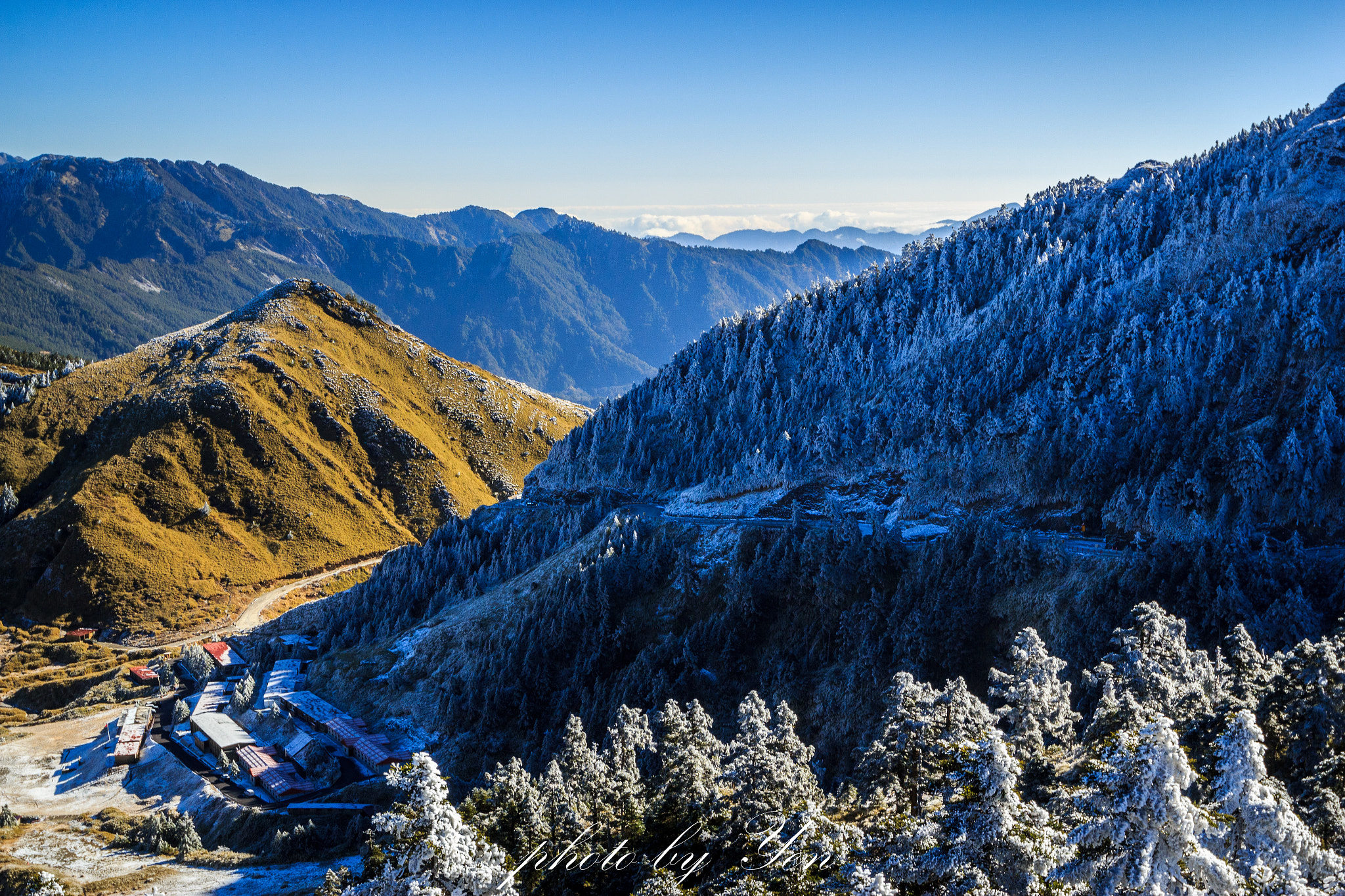 Canon EF 16-35mm F2.8L II USM sample photo. 合歡雪景 photography