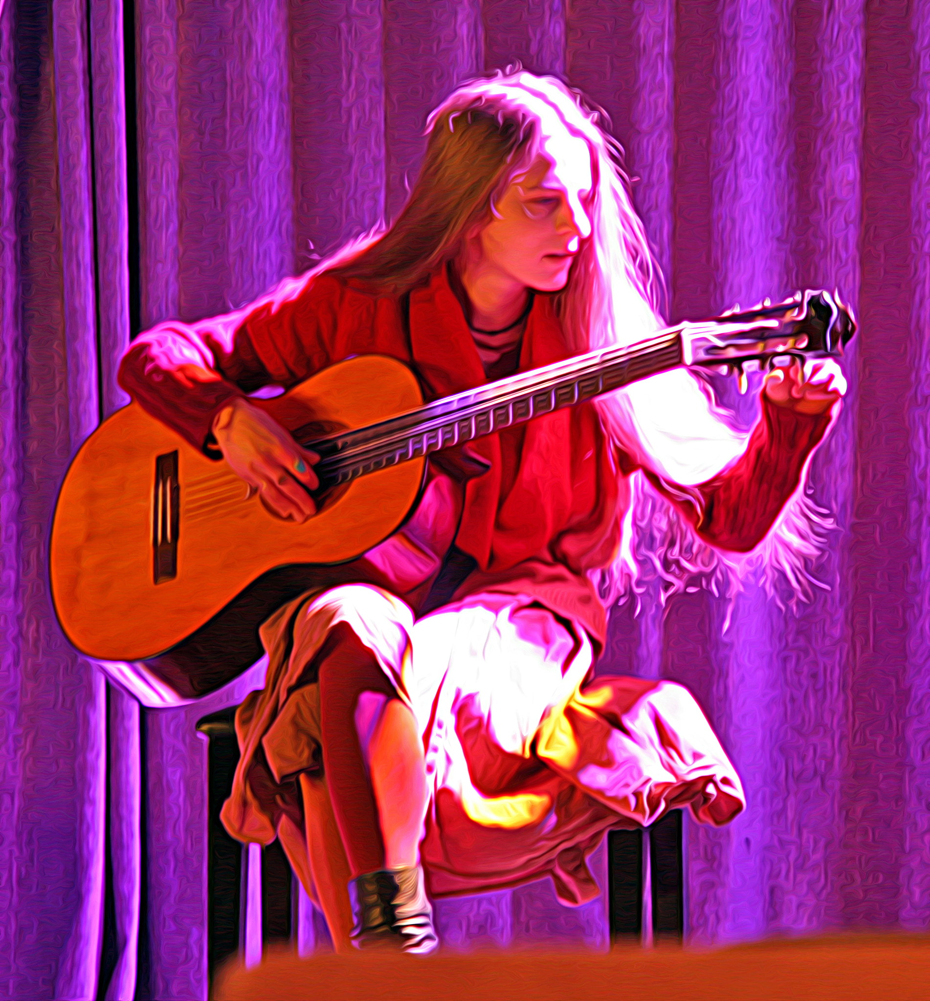 Sigma 18-200mm f/3.5-6.3 DC OS sample photo. Musician photography