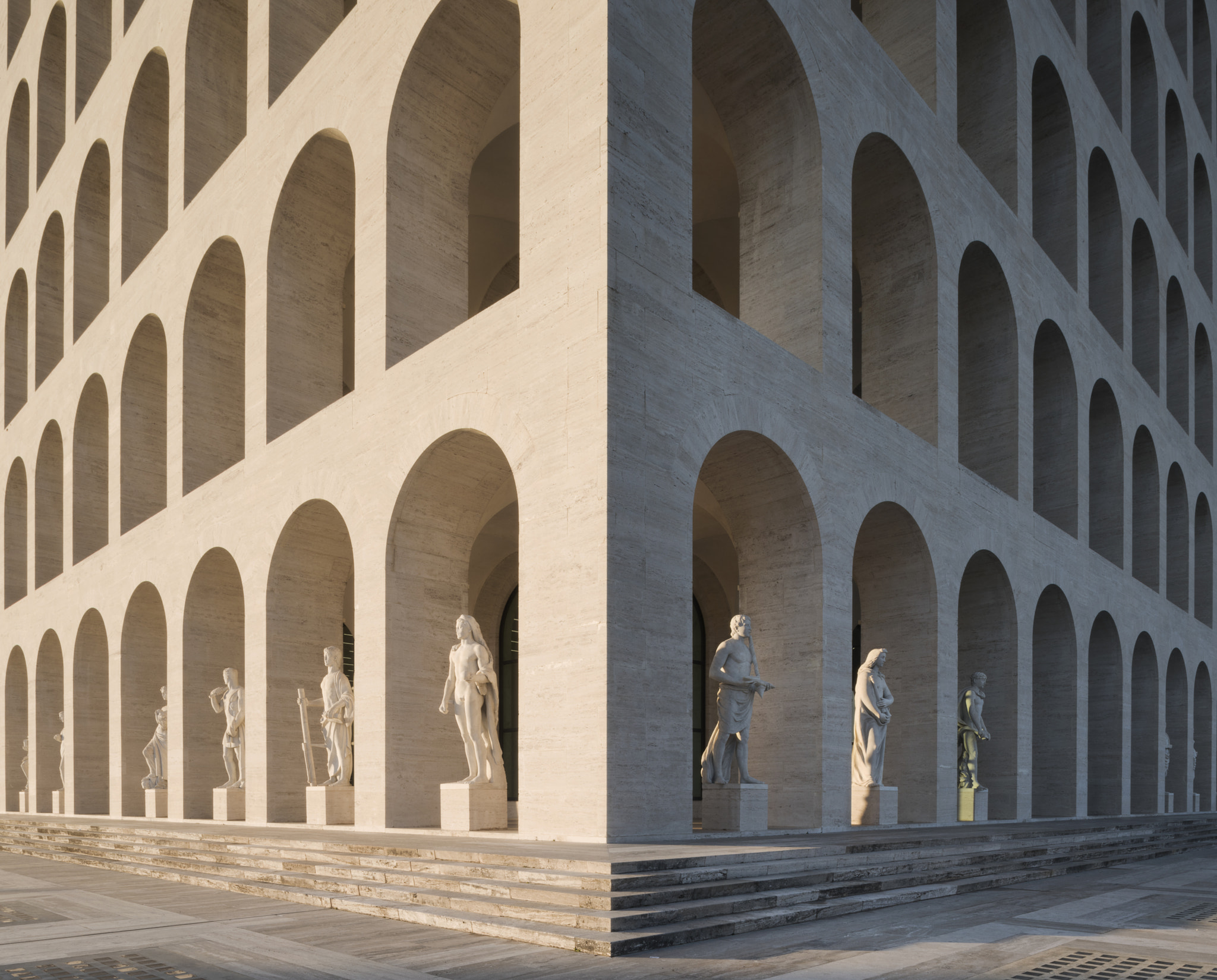Nikon D810 + Nikon PC-E Nikkor 24mm F3.5D ED Tilt-Shift sample photo. Palazzo della civiltà italiana photography