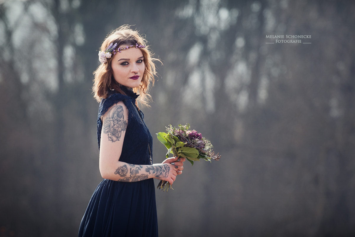 Canon EOS 70D + Canon EF 70-200mm F4L USM sample photo. Beautiful bride photography