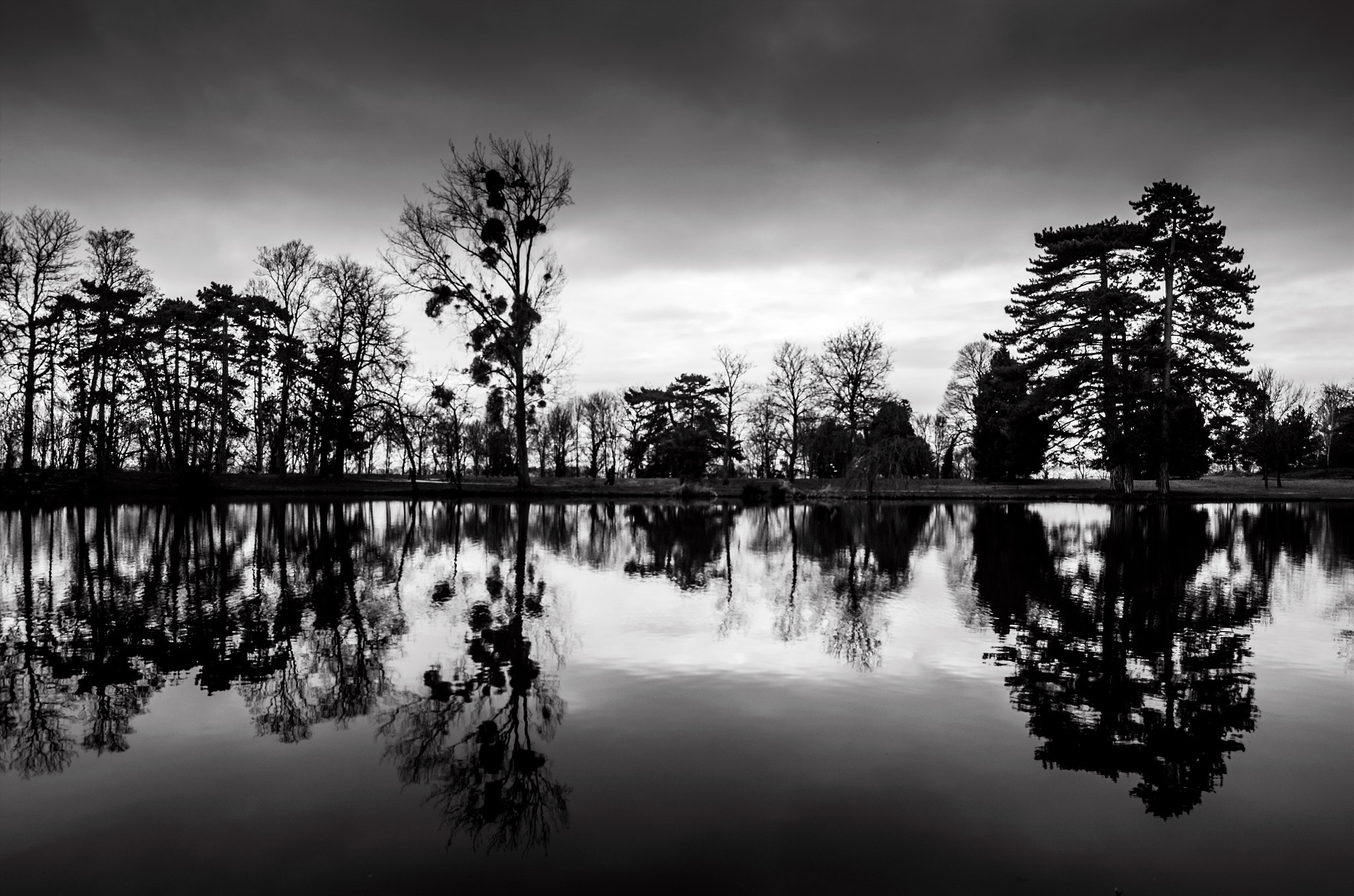 Pentax K-5 sample photo. Reflets au bois de vincennes... photography