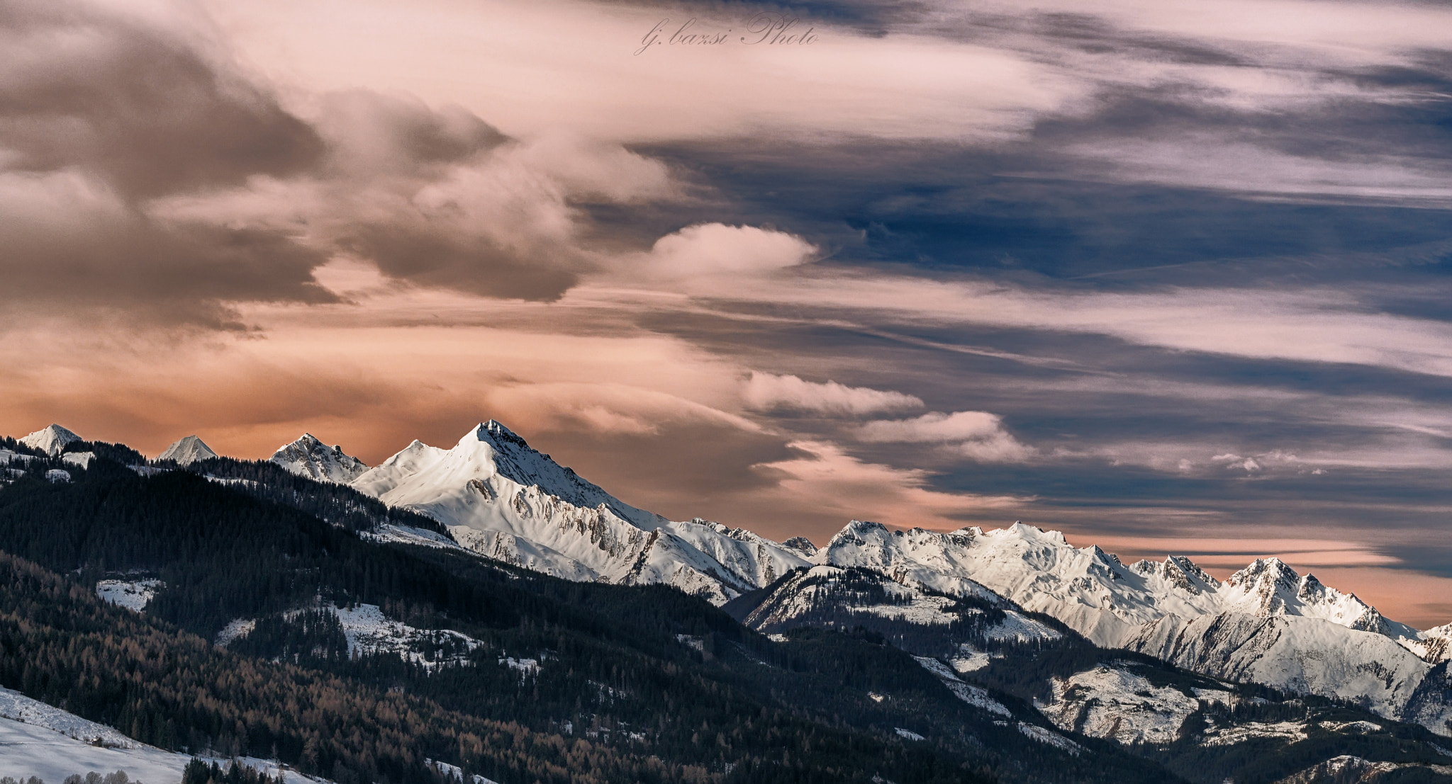 Olympus OM-D E-M10 sample photo. Mountain range, imbachhorn, austria photography