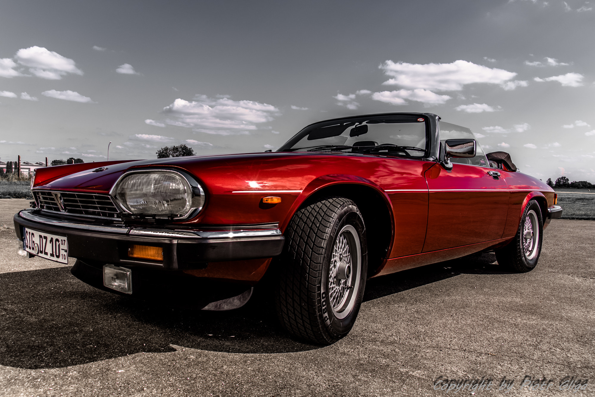 Sony SLT-A65 (SLT-A65V) + Sigma 17-70mm F2.8-4.5 (D) sample photo. Jaguar xj-s v12 photography