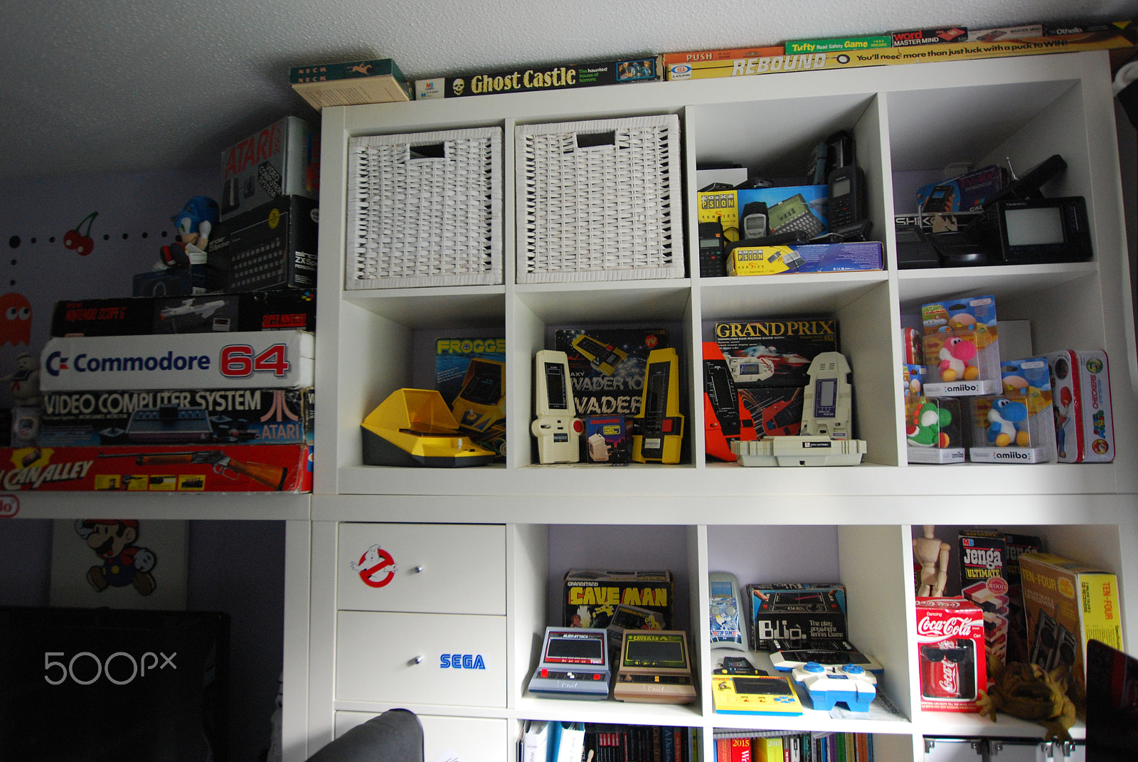 Nikon D60 sample photo. Retro gaming room four photography