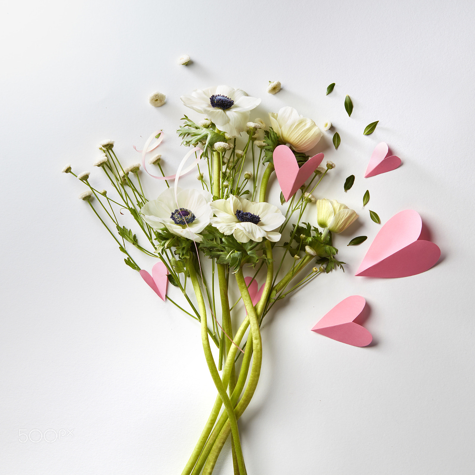 Canon EF 24-70mm F2.8L USM sample photo. Flowers and hearts photography