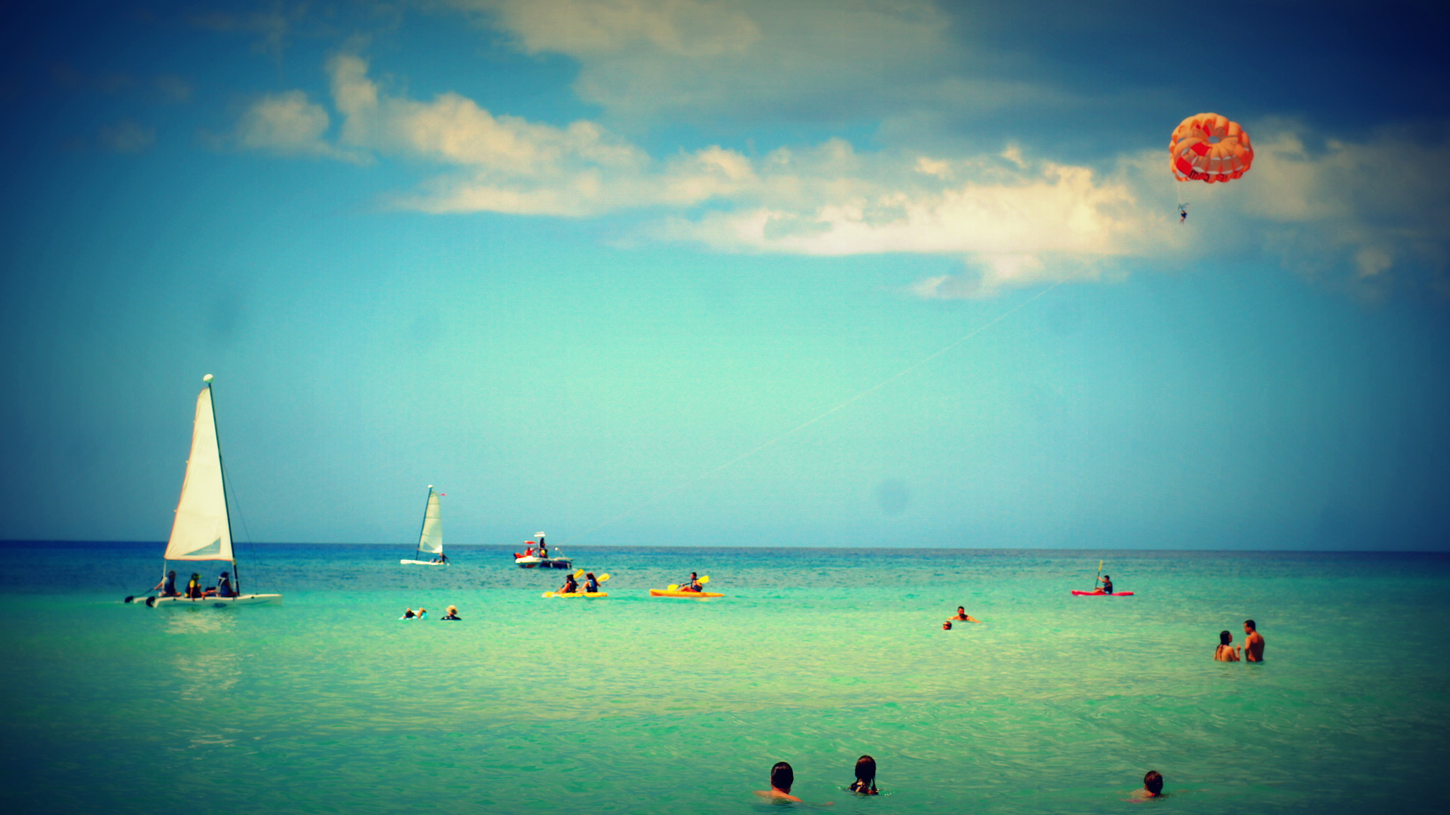 Sony SLT-A55 (SLT-A55V) sample photo. Dominicus beach photography