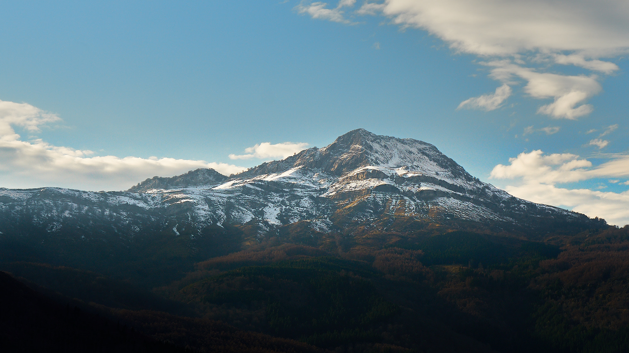 Sony a5100 sample photo. Gorbea. winter photography