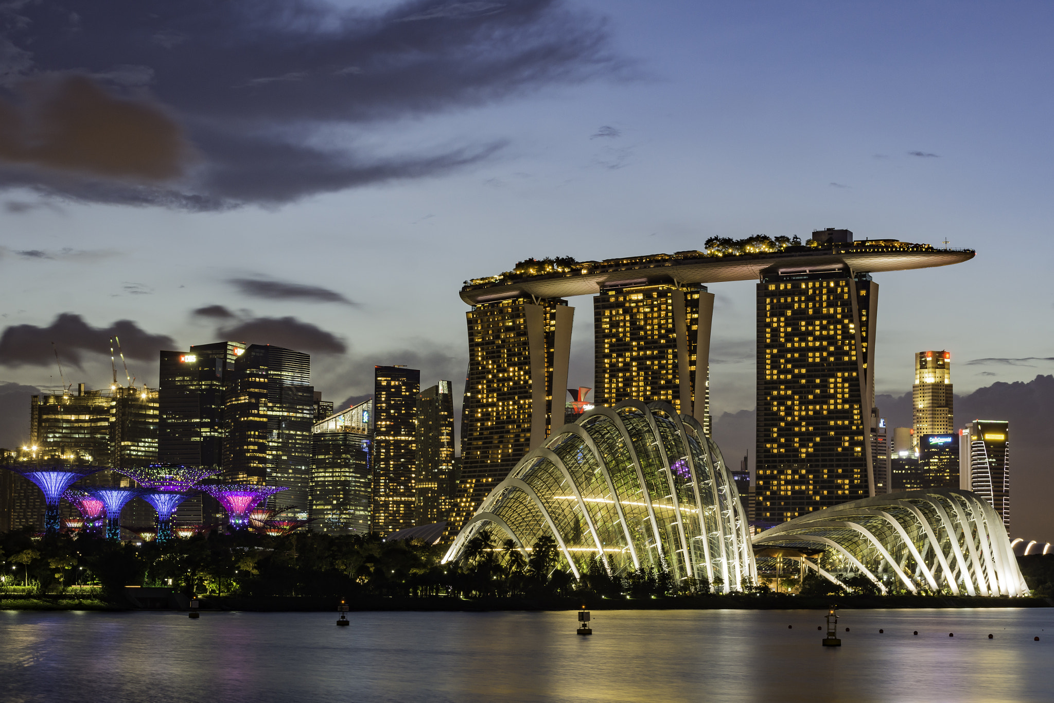 Nikon D7200 sample photo. Gardens by the bay photography