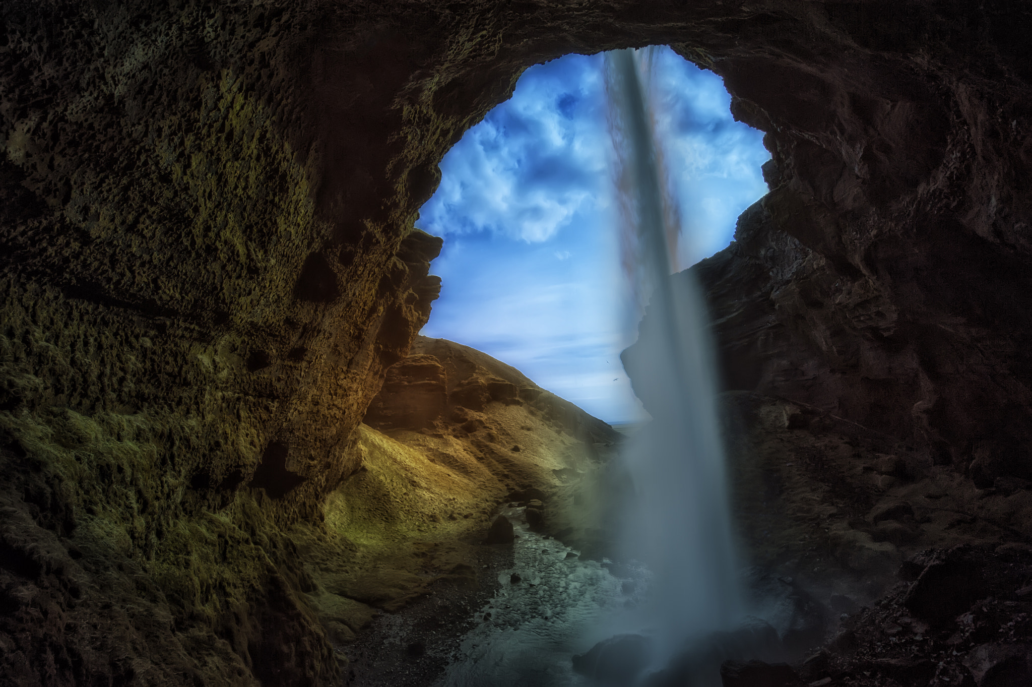 Nikon AF-S Nikkor 14-24mm F2.8G ED sample photo. Detras de la cascada photography