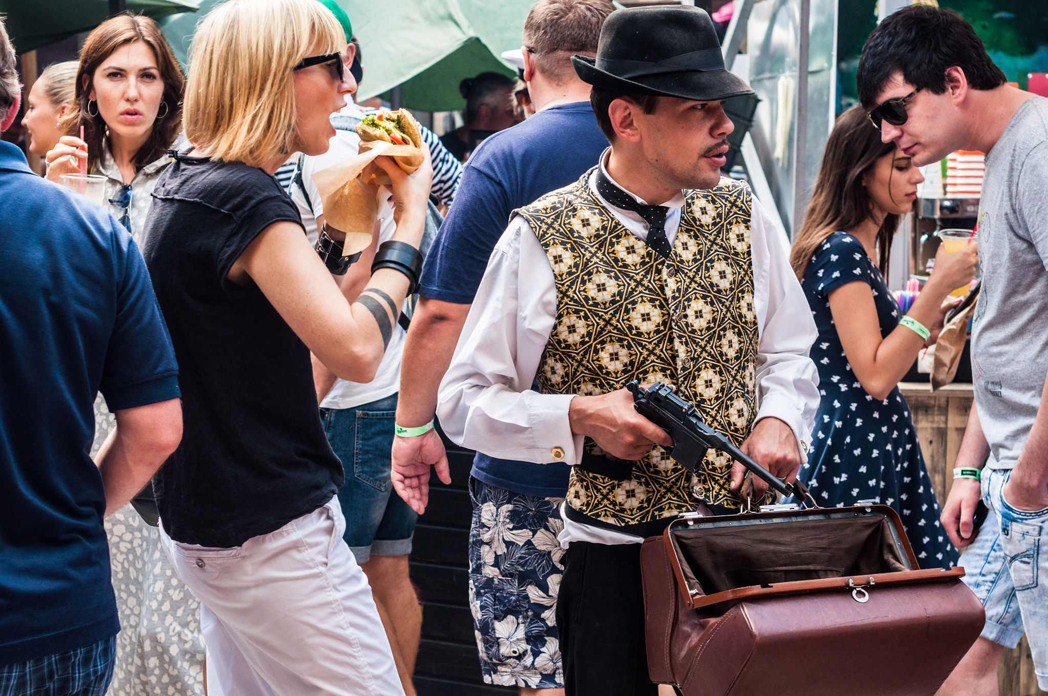 Nikon D90 + Nikon AF-S Nikkor 50mm F1.4G sample photo. Kyiv food festival photography