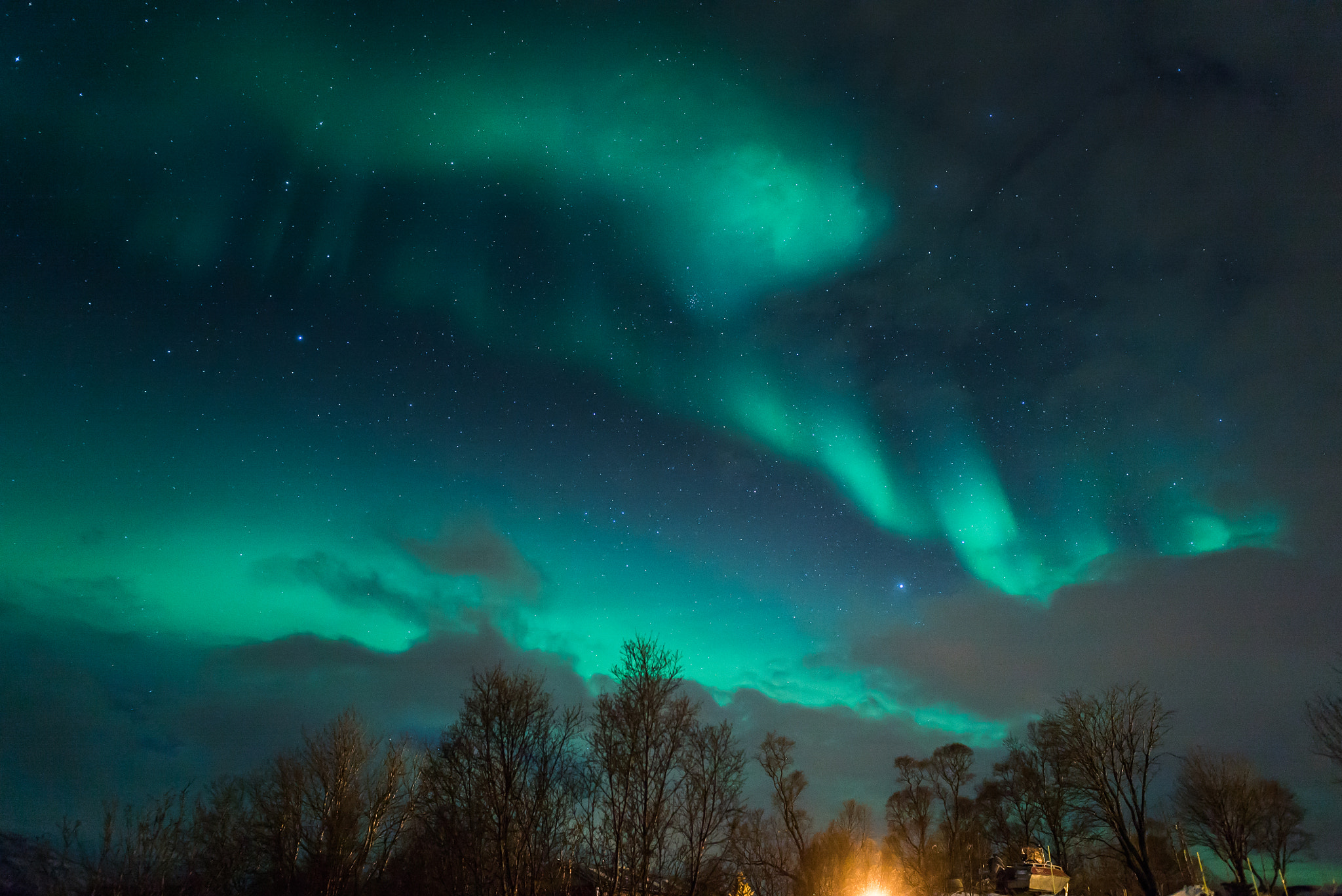 ZEISS Distagon T* 25mm F2 sample photo. Northern light photography