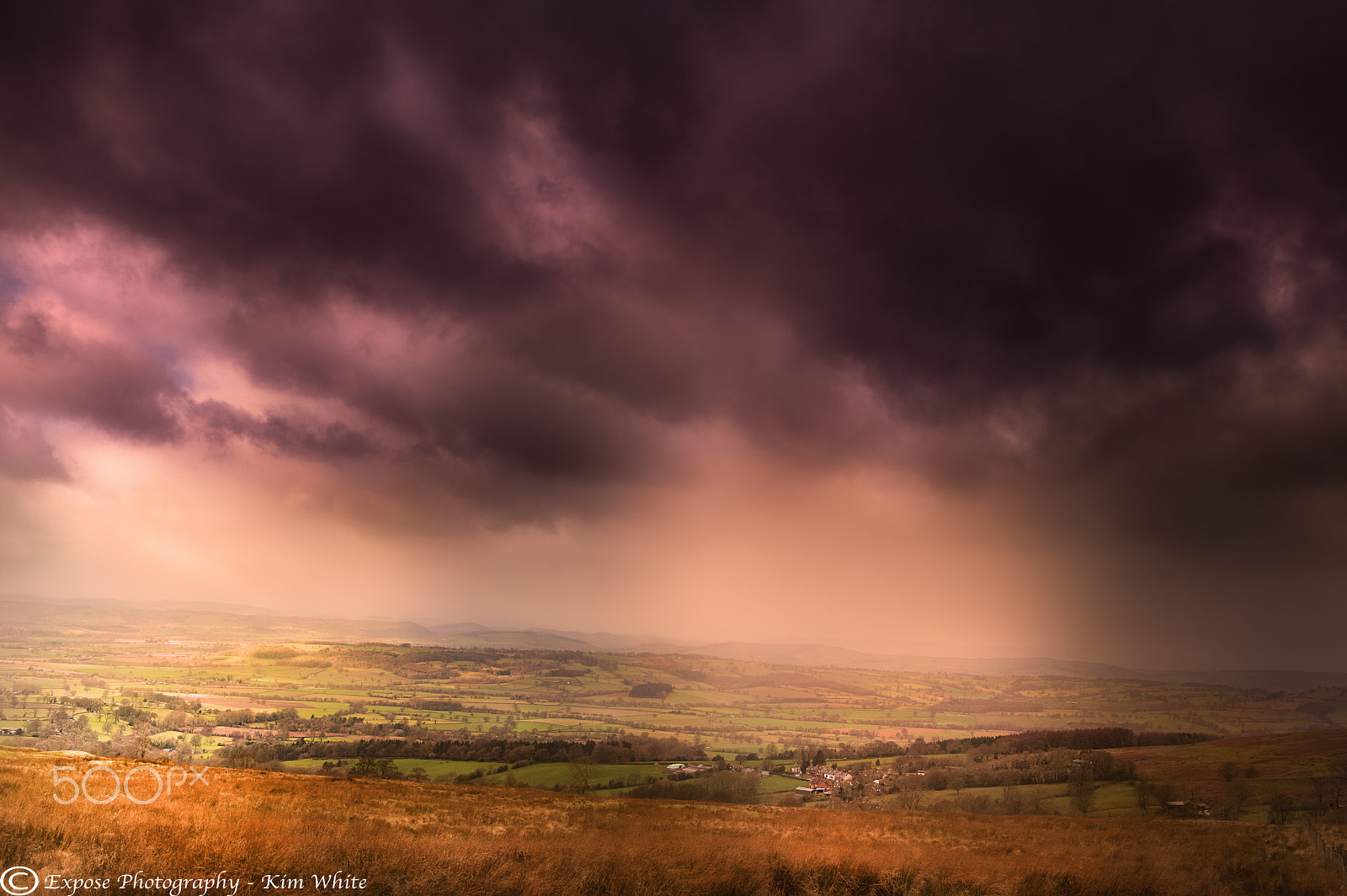 Nikon D500 + ZEISS Distagon T* 21mm F2.8 sample photo. Storm brewing on the clee photography