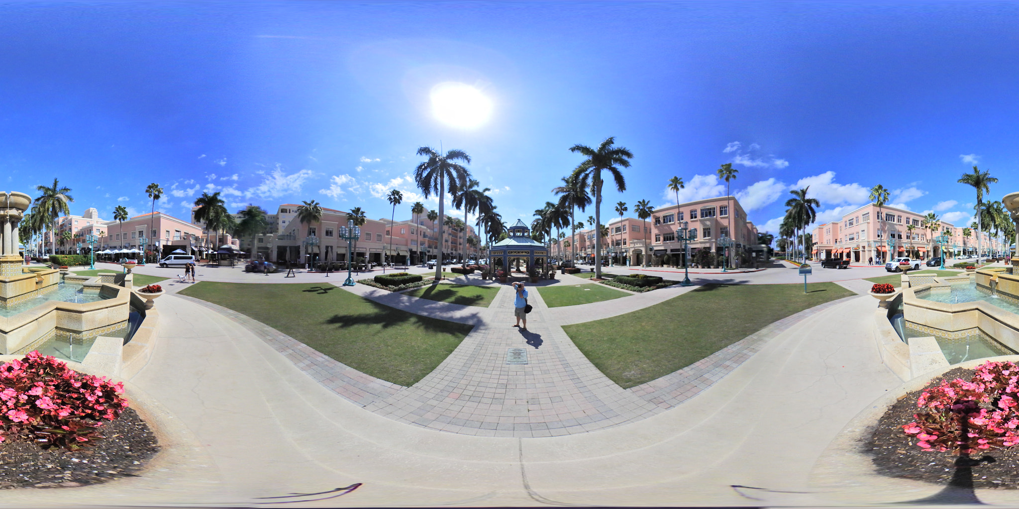 Nikon KeyMission 360 sample photo. Mizner park photography