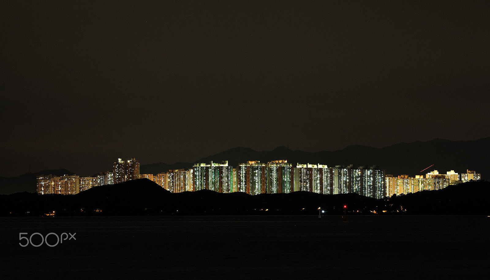 Canon EOS 5D Mark II sample photo. 香港建筑夜景 photography