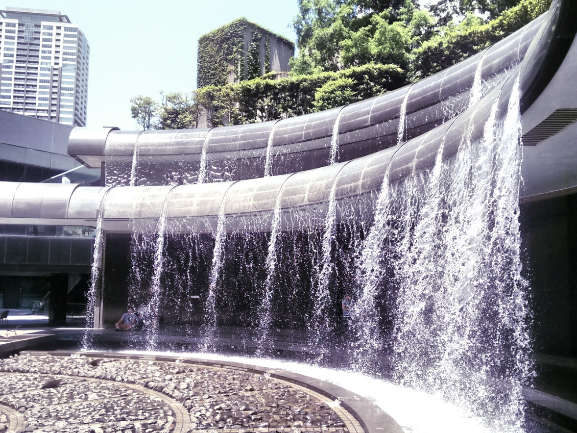 Motorola Moto G with 4G LTE (2nd Gen) sample photo. Urban waterfall photography