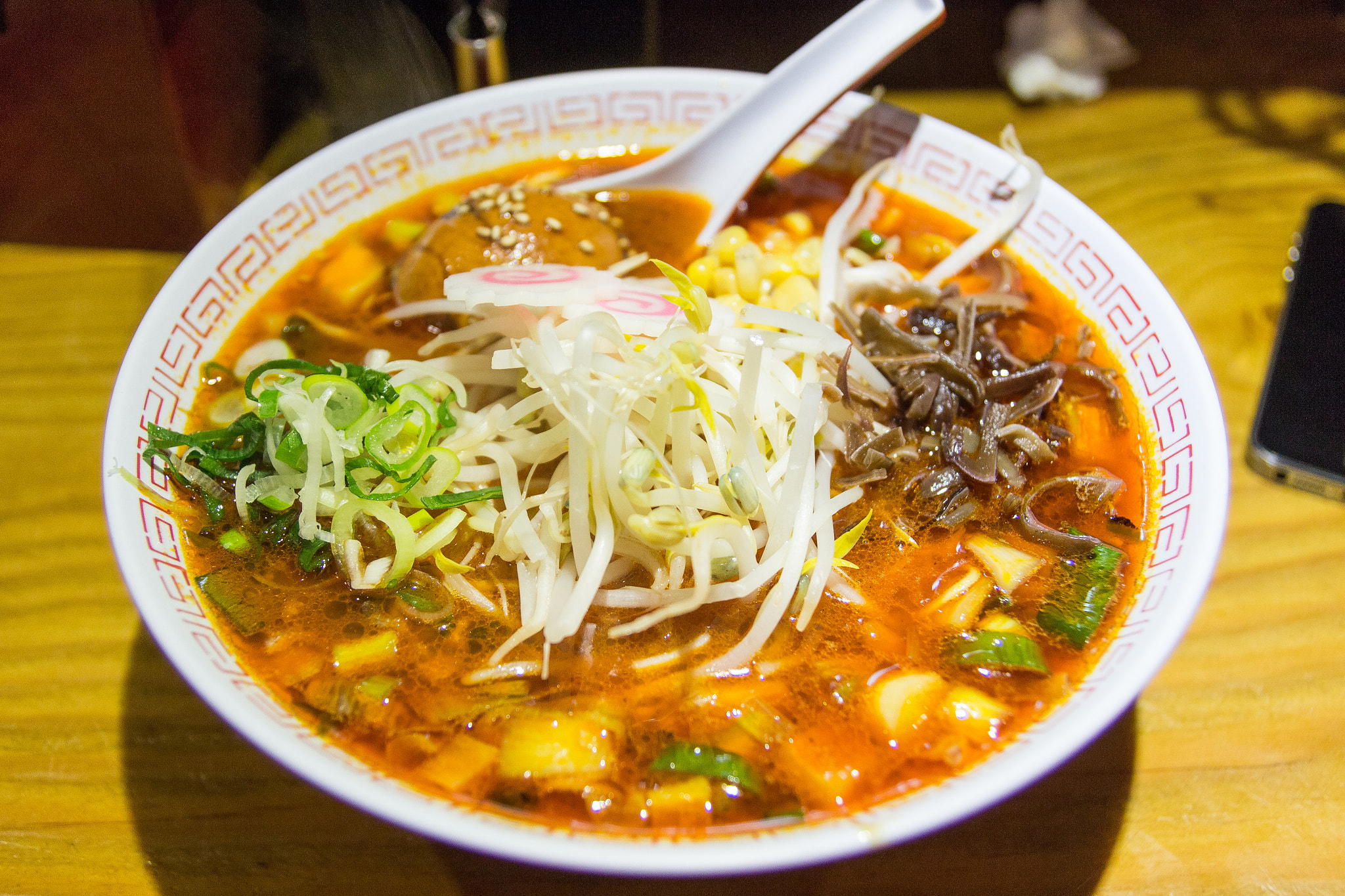 Tamron SP AF 17-50mm F2.8 XR Di II LD Aspherical (IF) sample photo. Spicy chicken ramen. photography