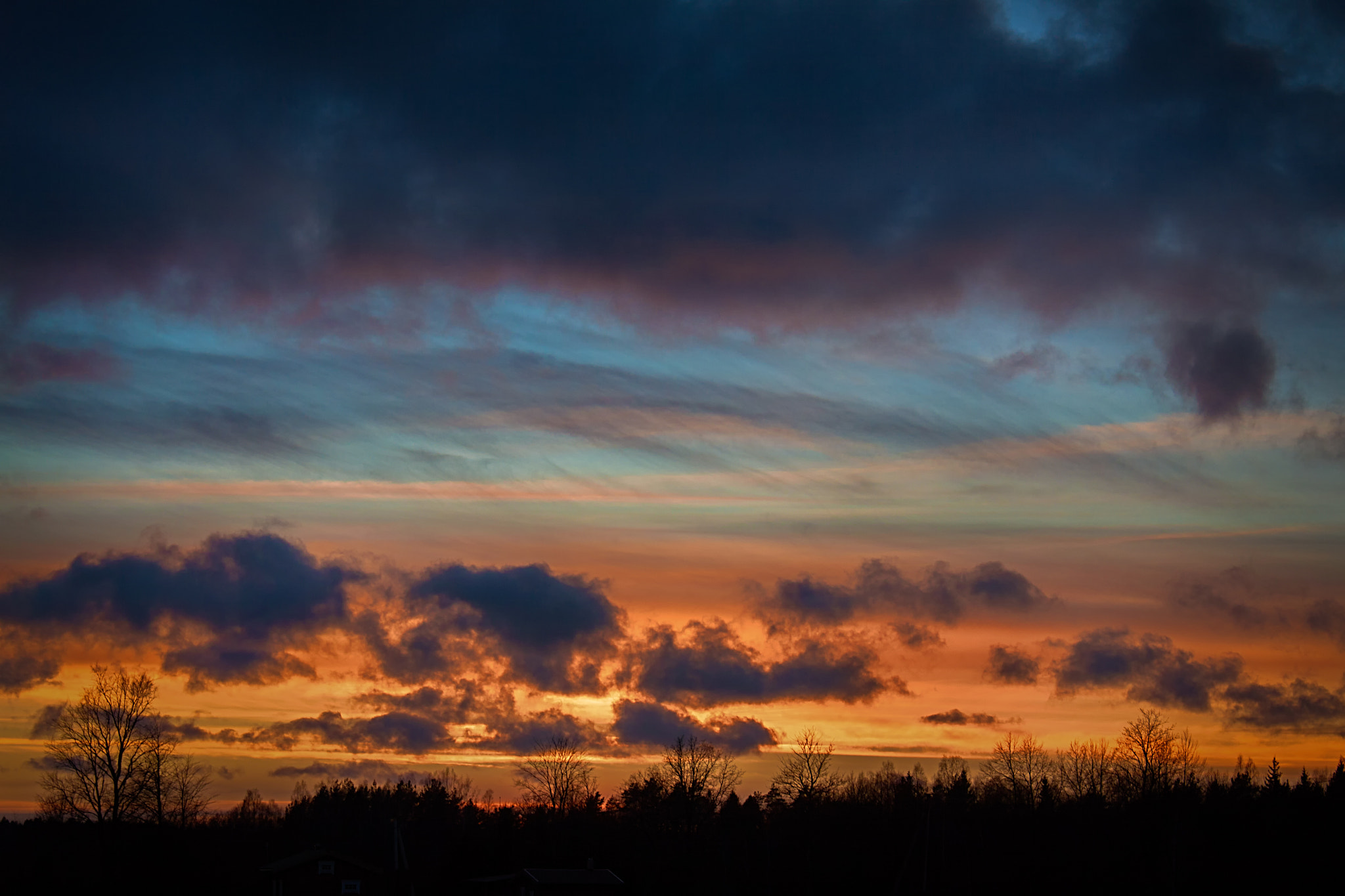 Canon EOS 50D sample photo. Sky layers photography