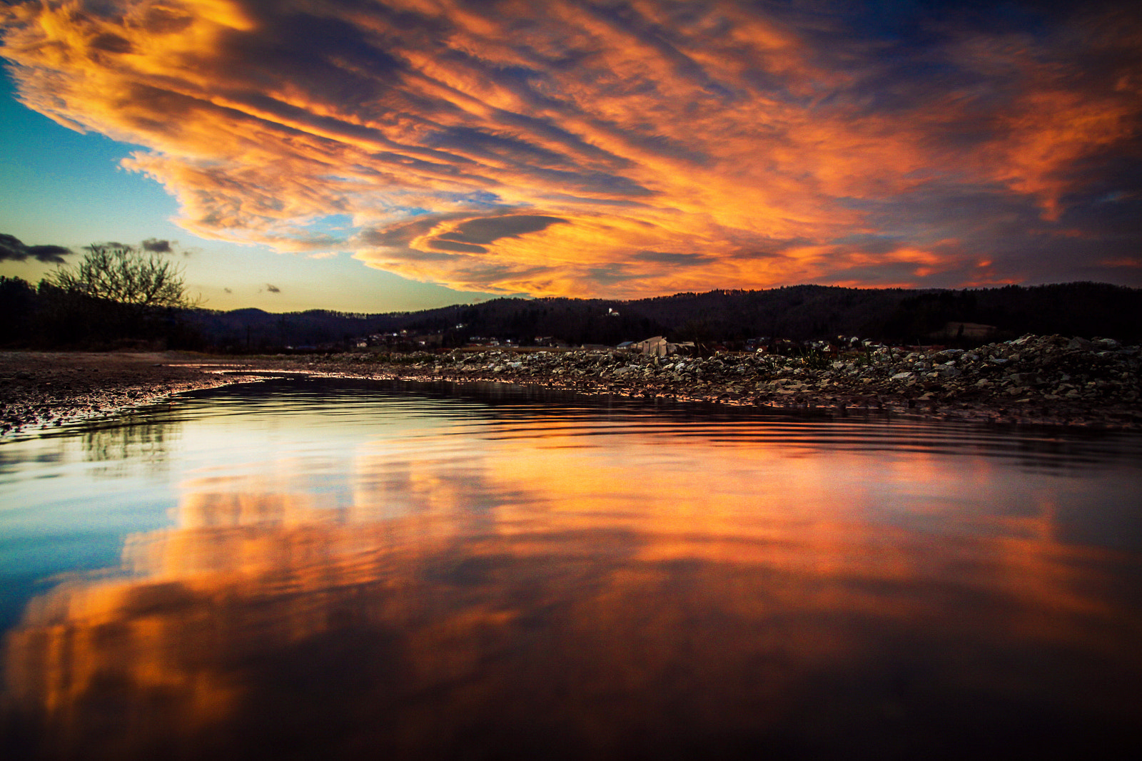 Canon EOS 50D sample photo. Glorious sunset photography